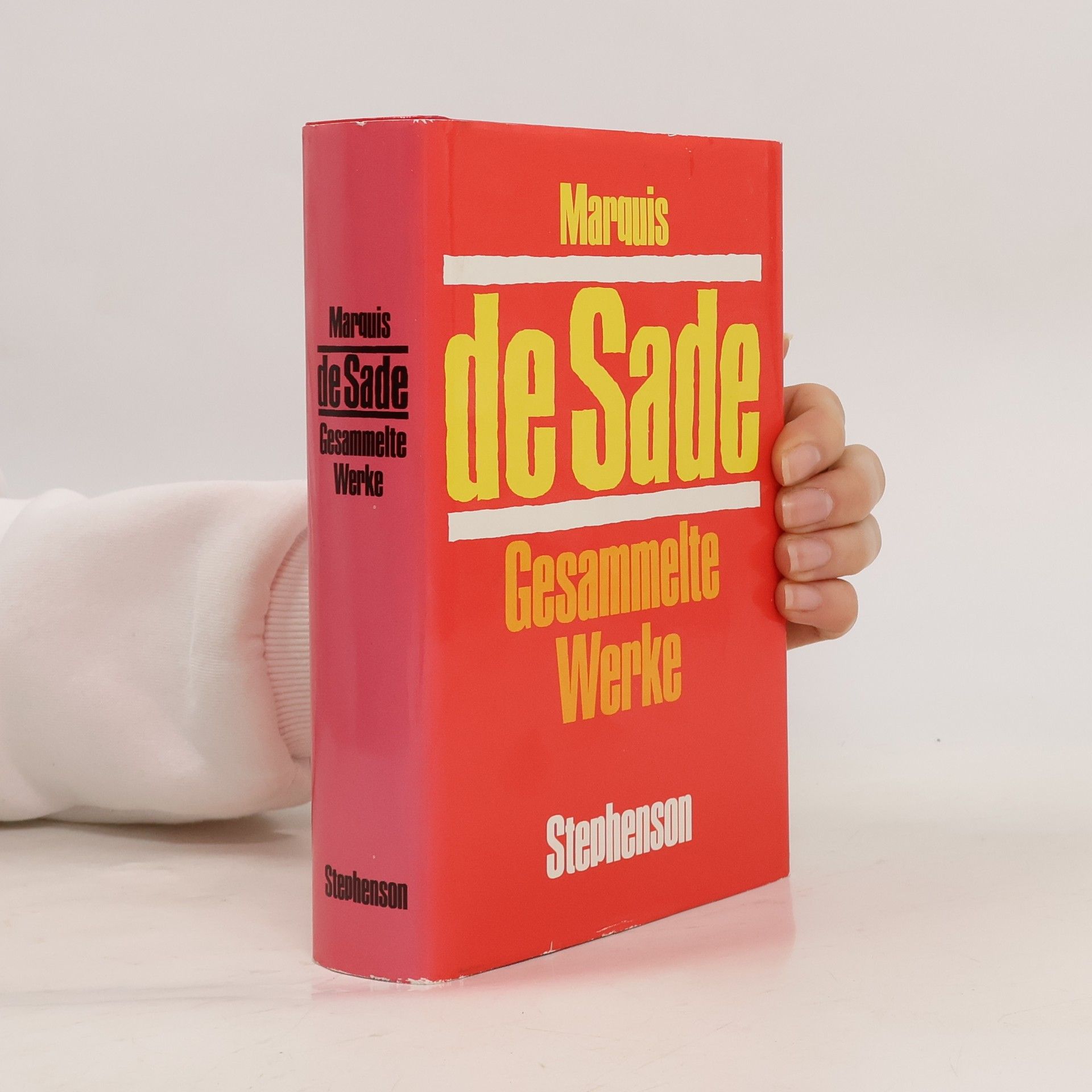 Marquis de Sade Gesammelte Werke