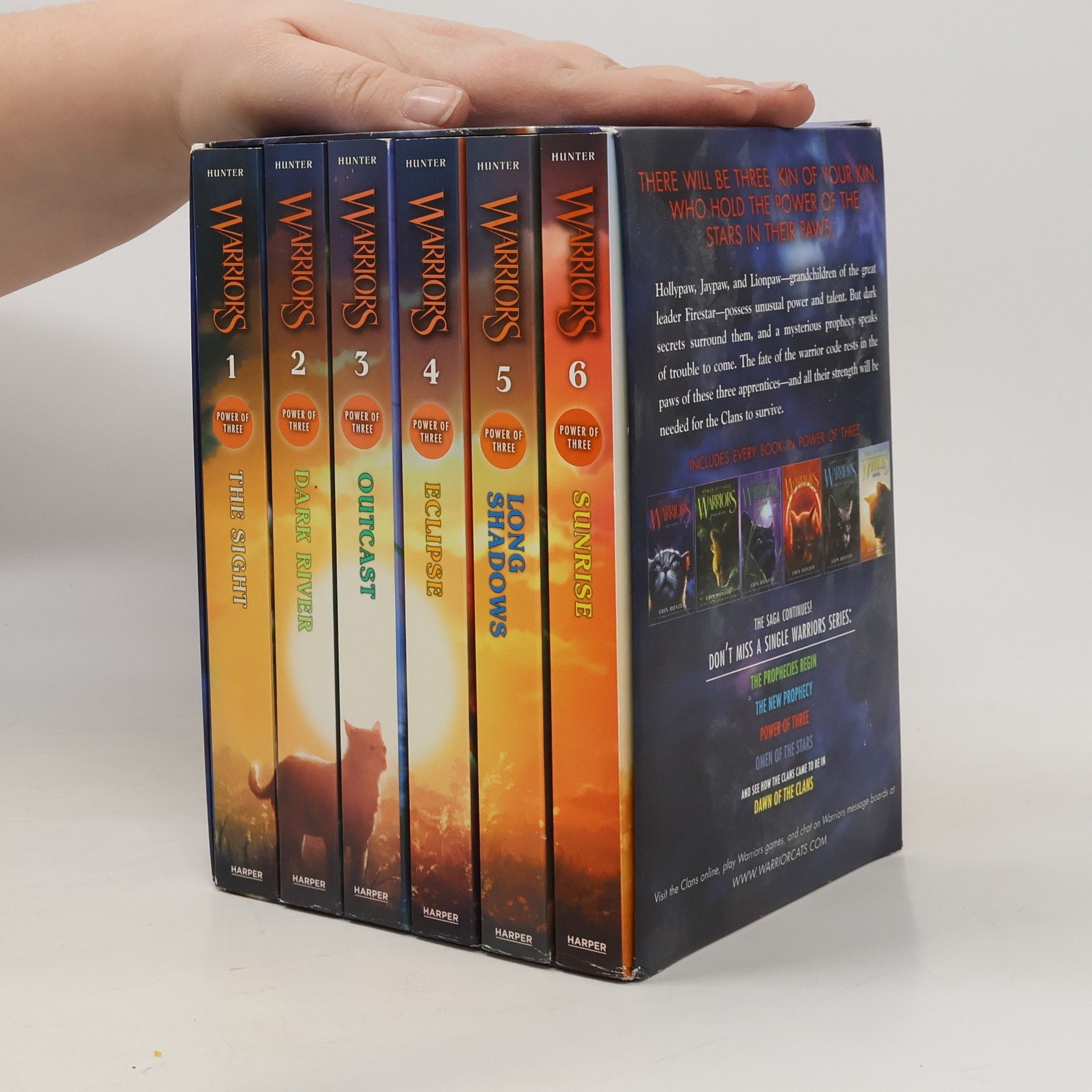 Erin Hunter Power of Three Warriors. 3. série, 1. - 6. díl