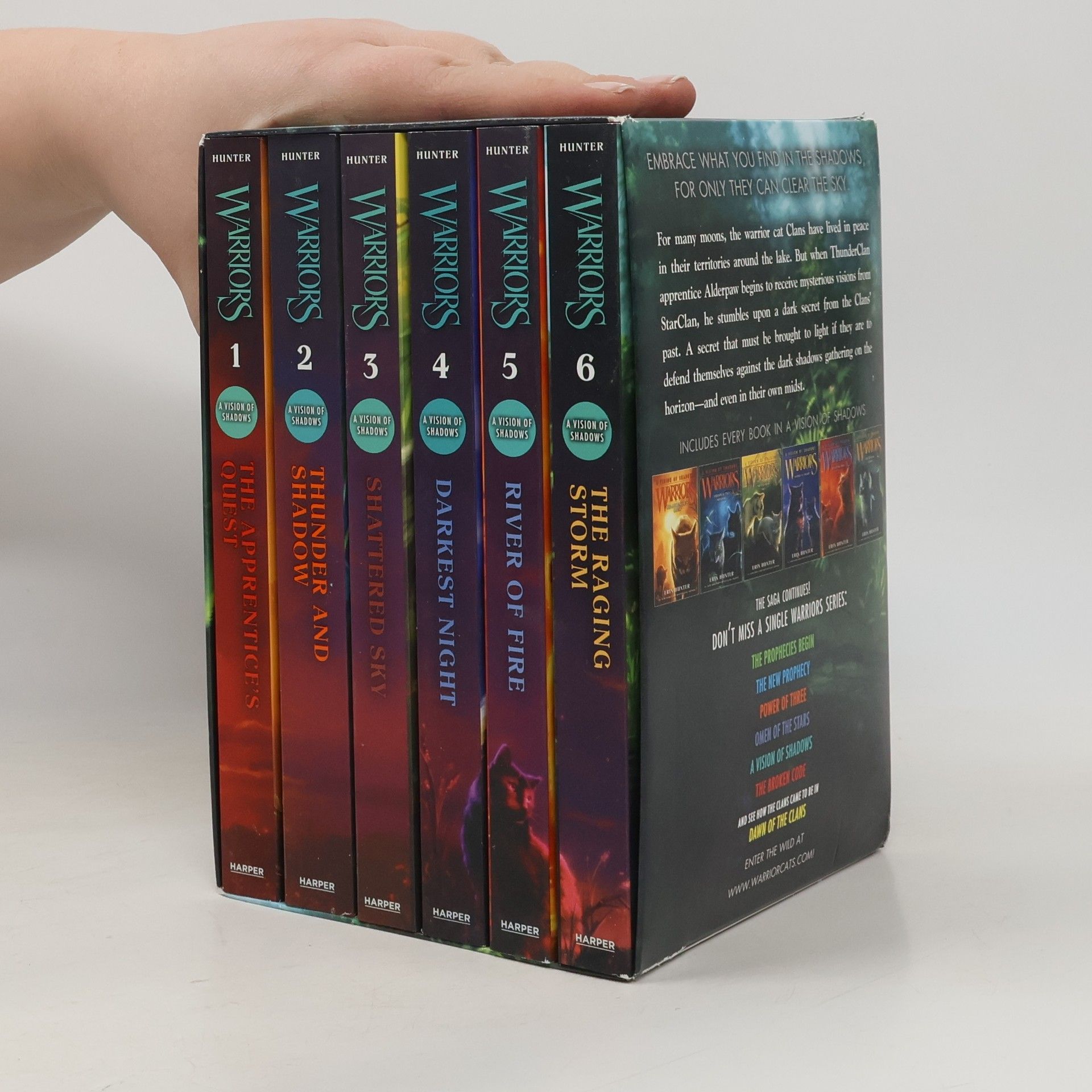 Erin Hunter Warriors 1.-6.