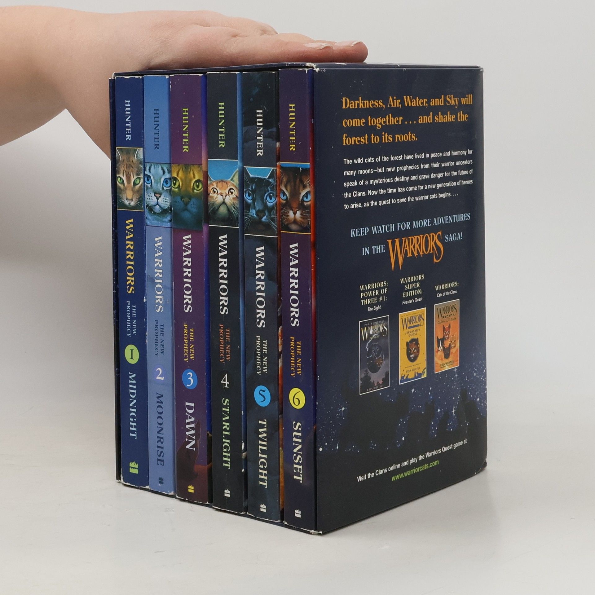 Erin Hunter Warriors: The New Prophecy Box Set: Volumes 1 to 6