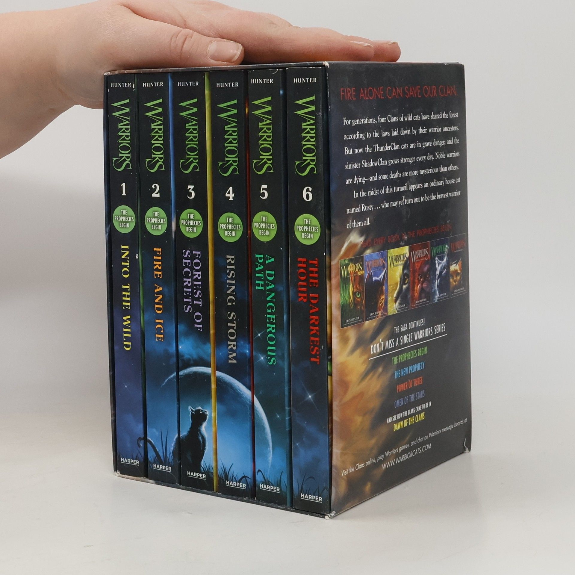 Erin Hunter Warriors 1-6