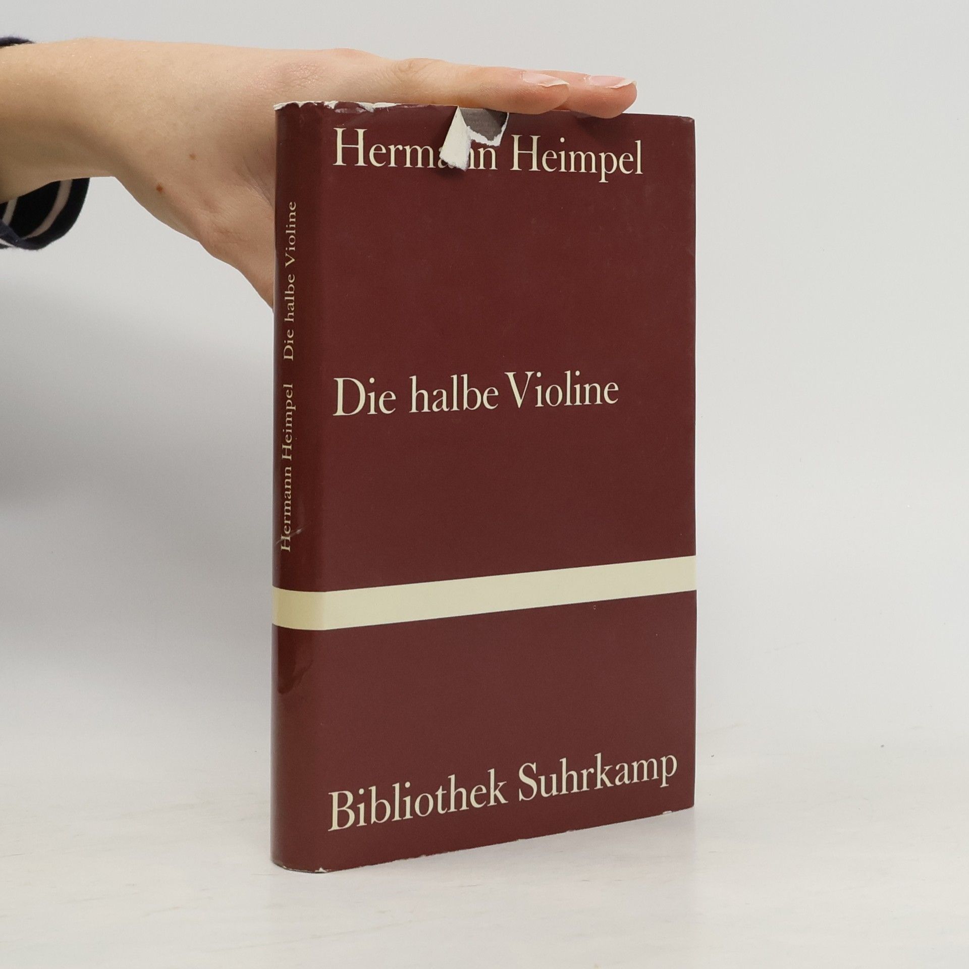 Hermann Heimpel Die halbe Violine