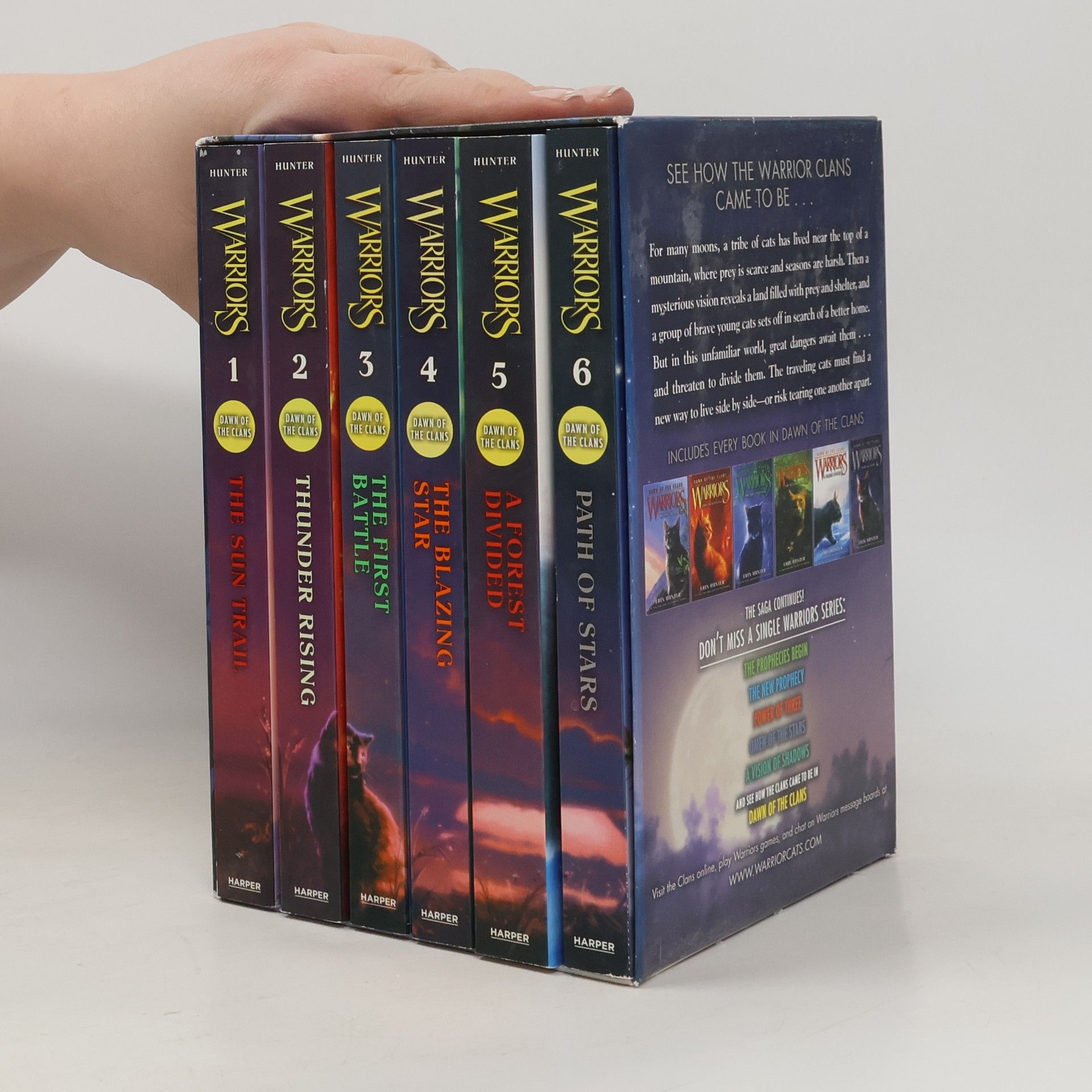 Erin Hunter Warriors 1-6
