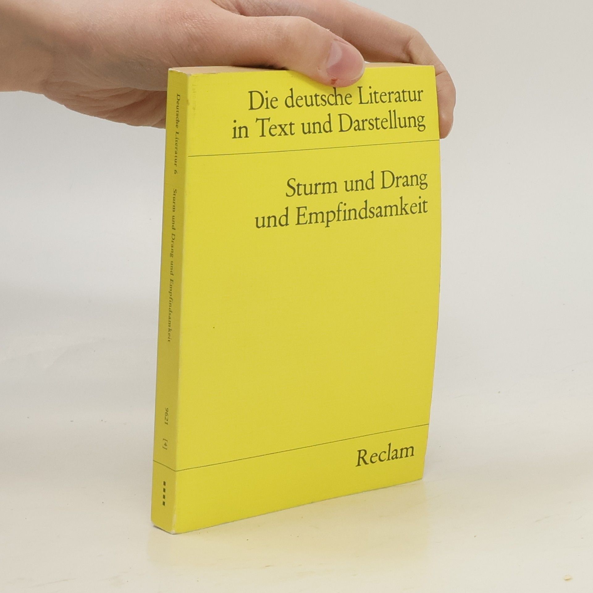 Sturm und Drang und Empfindsamkeit