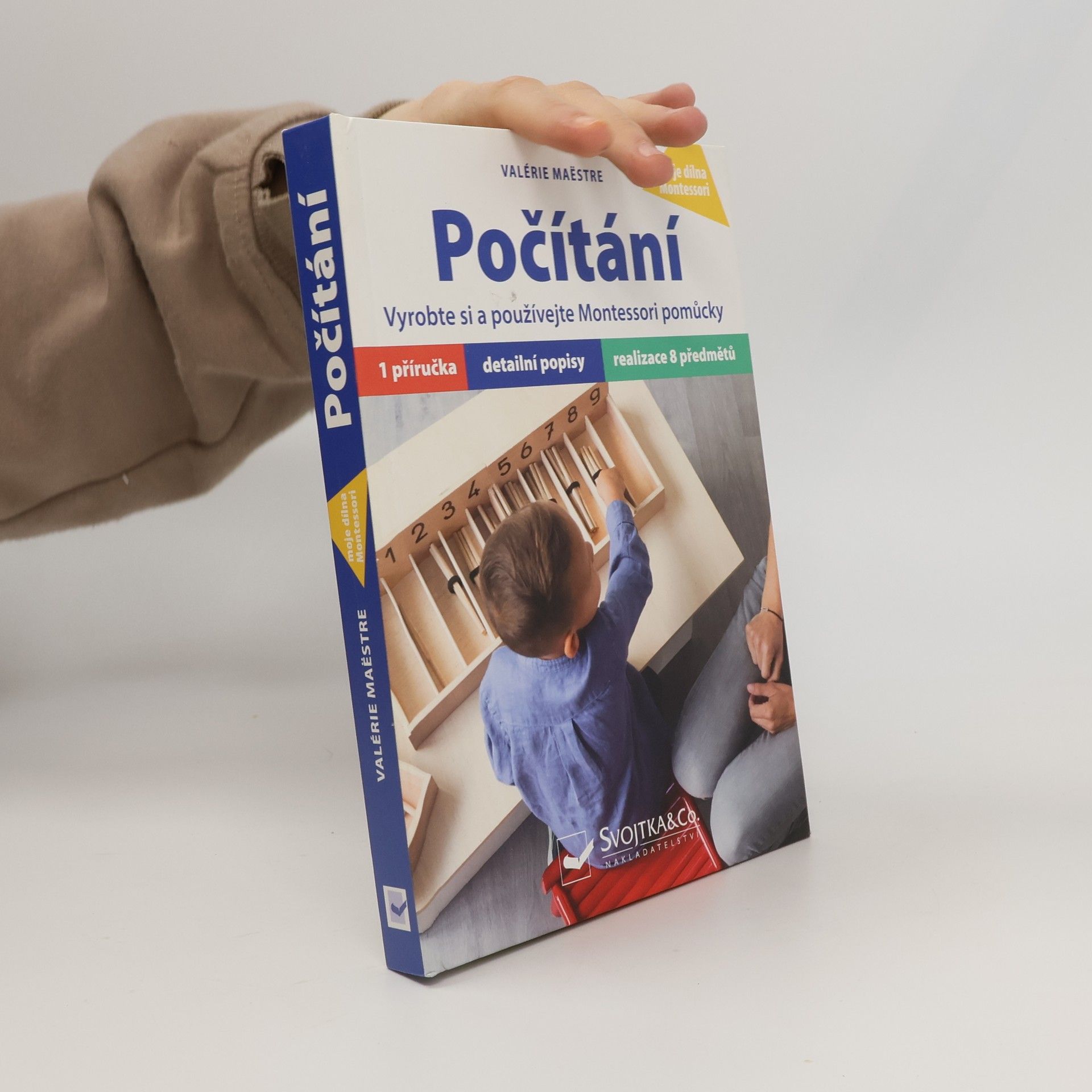 Valérie Maëstre Počítání : vyrobte si a používejte Montessori pomůcky