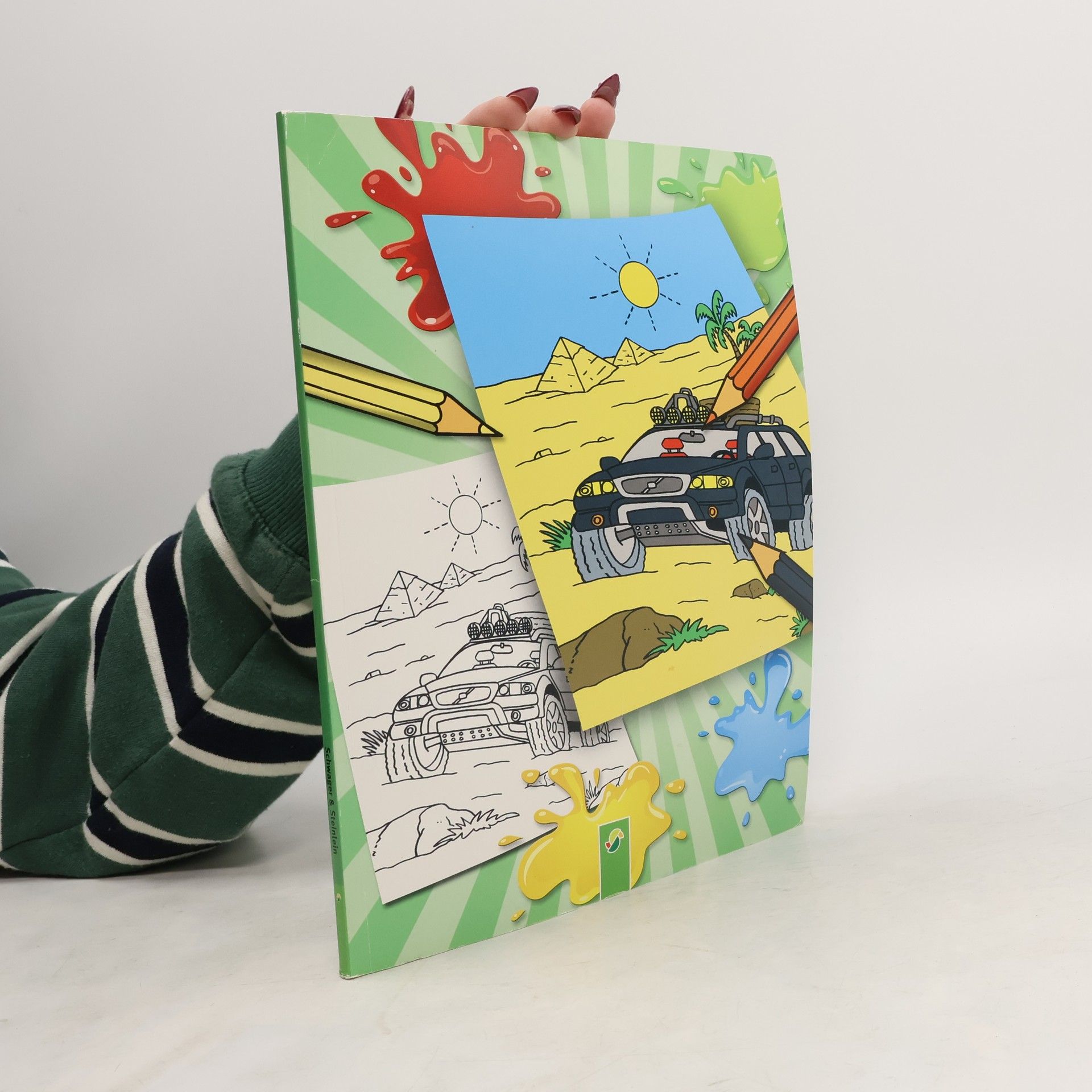 Christian Ortega Kolorowanka. Samochody