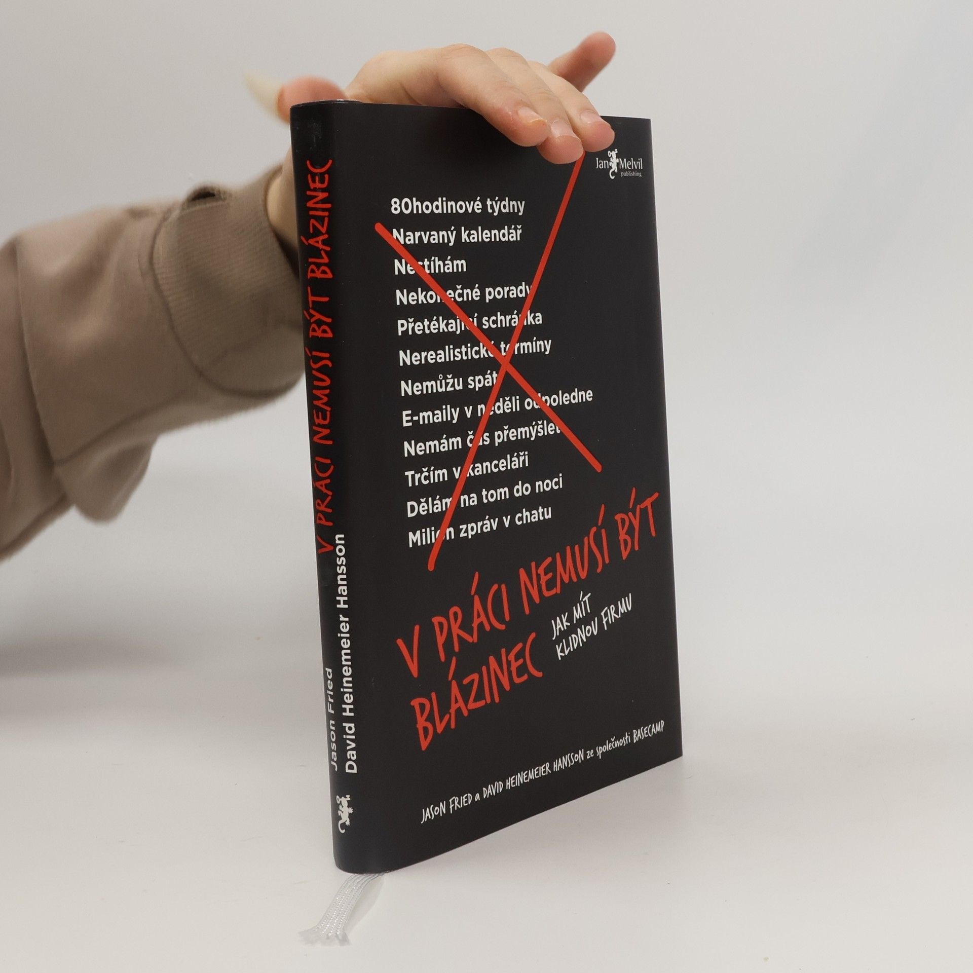 Jason Fried V práci nemusí být blázinec