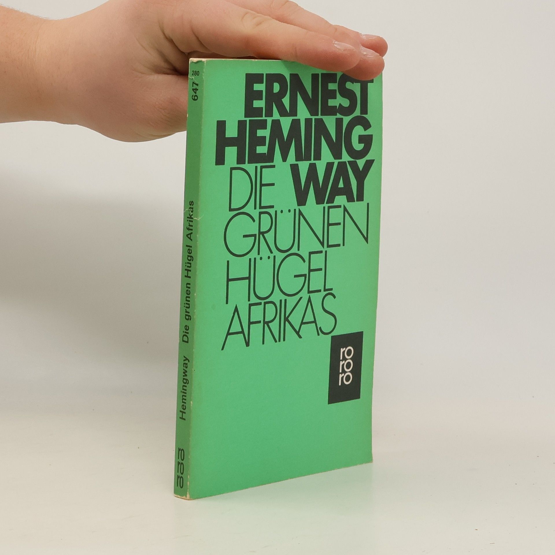 Ernest Hemingway Die Grünen Hügel Afrikas