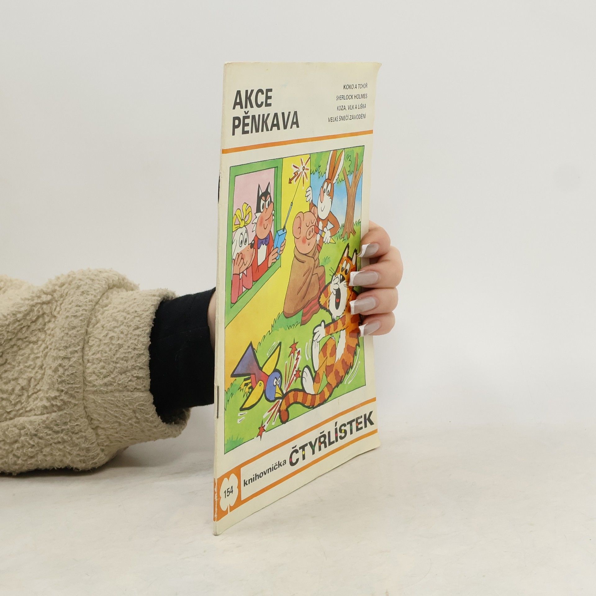 Collectif d'auteurs Čtyřlístek 154. Akce pěnkava