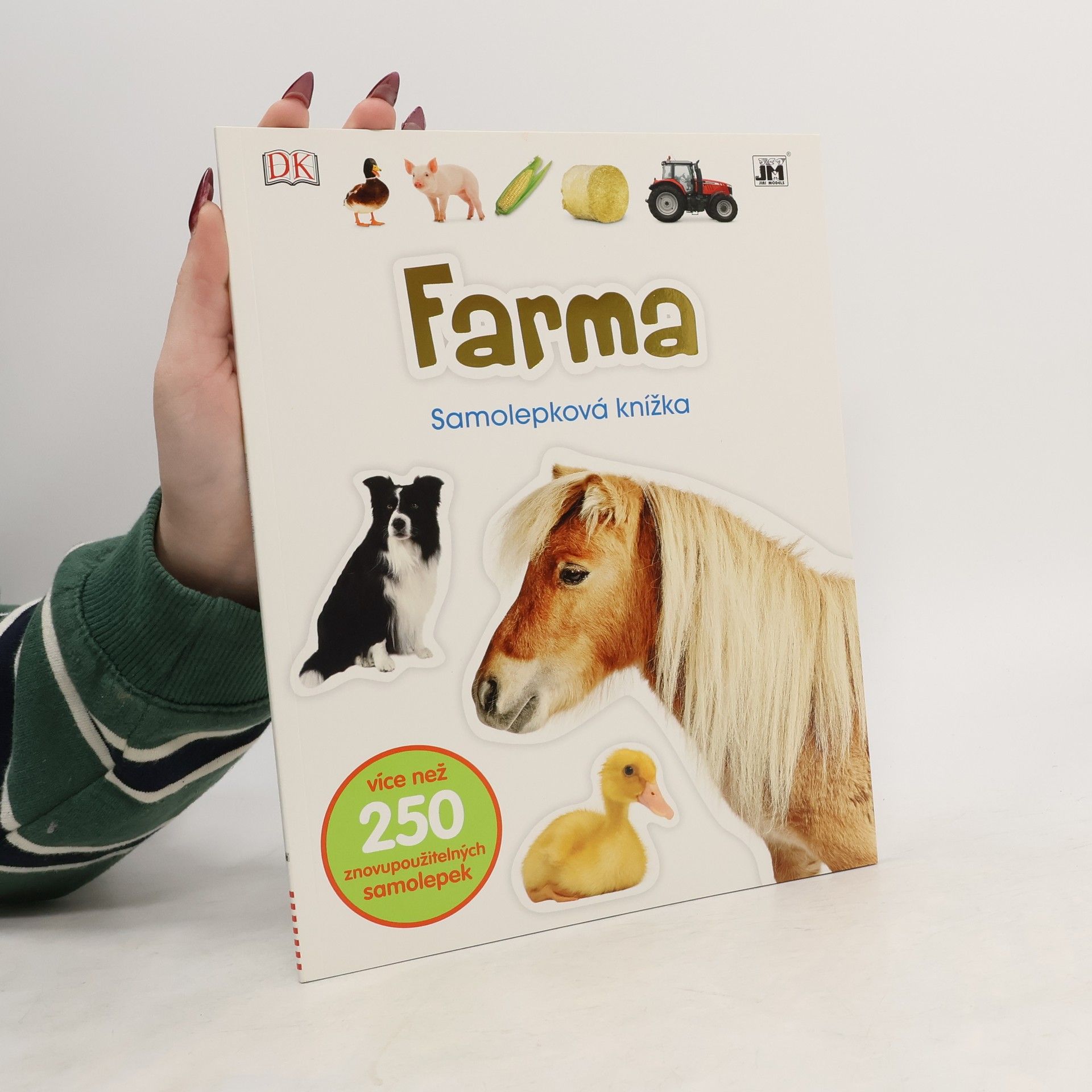 Autores varios Samolepková knížka Farma