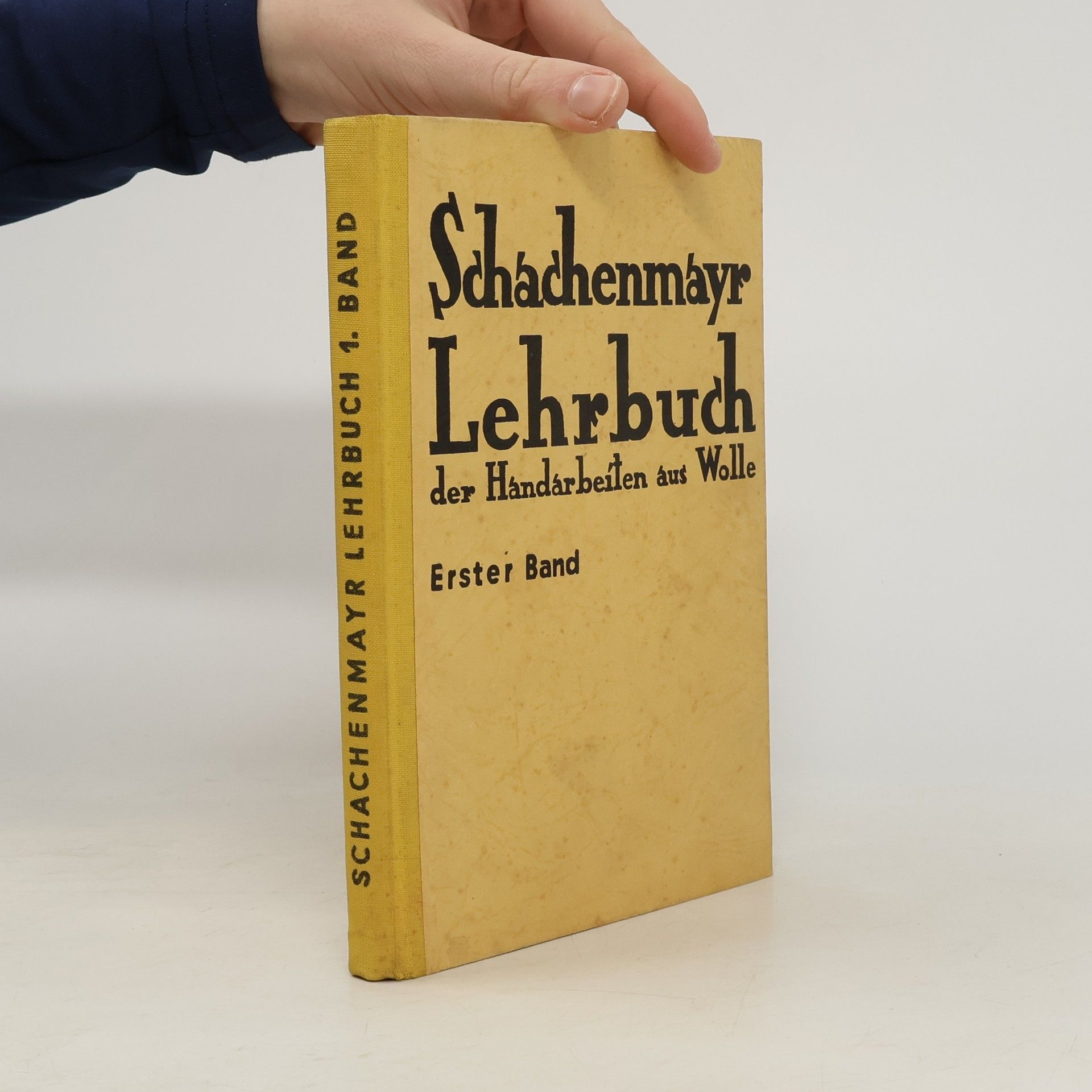 Schachenmayr Lehrbuch der Handarbeiten aus Wolle. Band 1