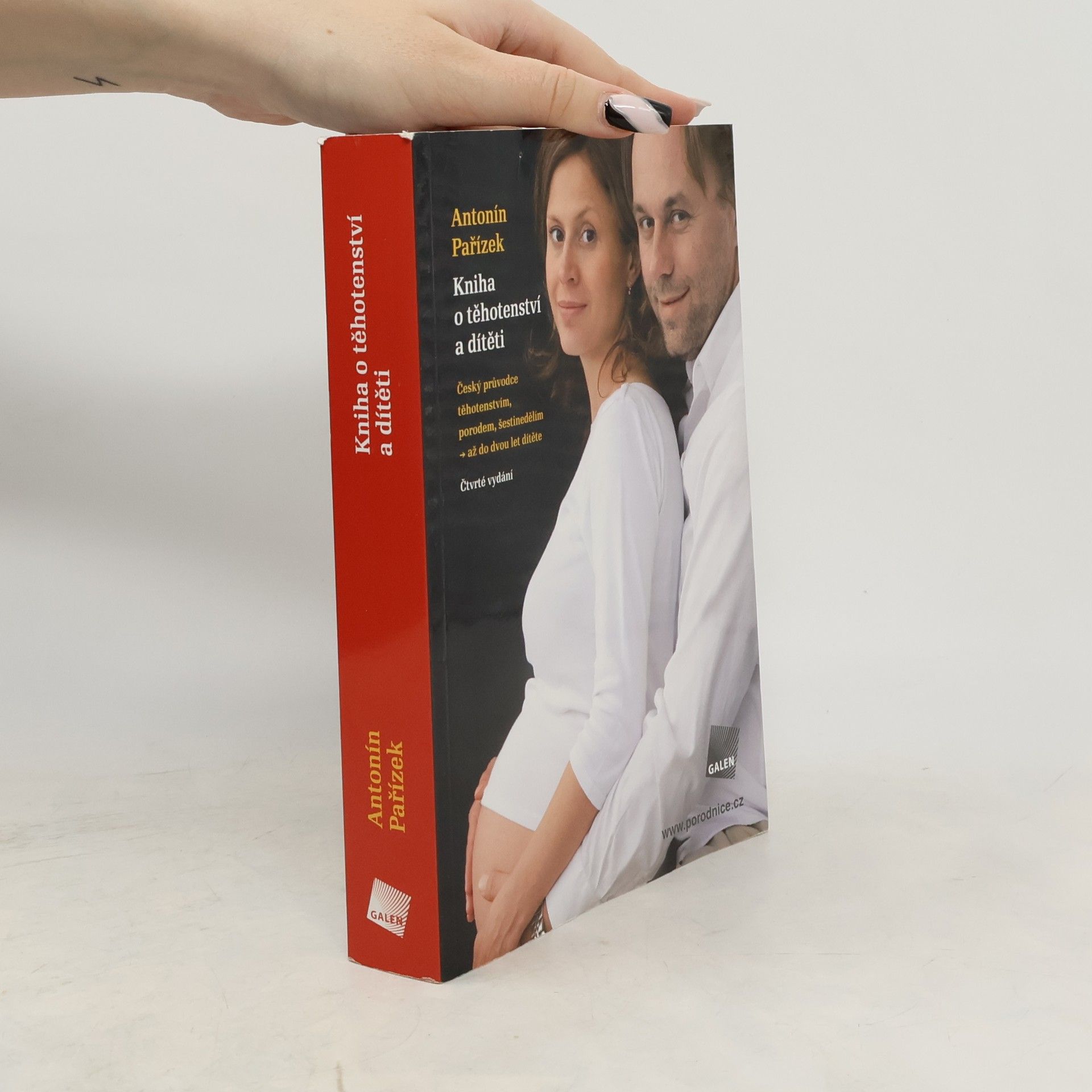 Antonín Pařízek Kniha o těhotenství a dítěti