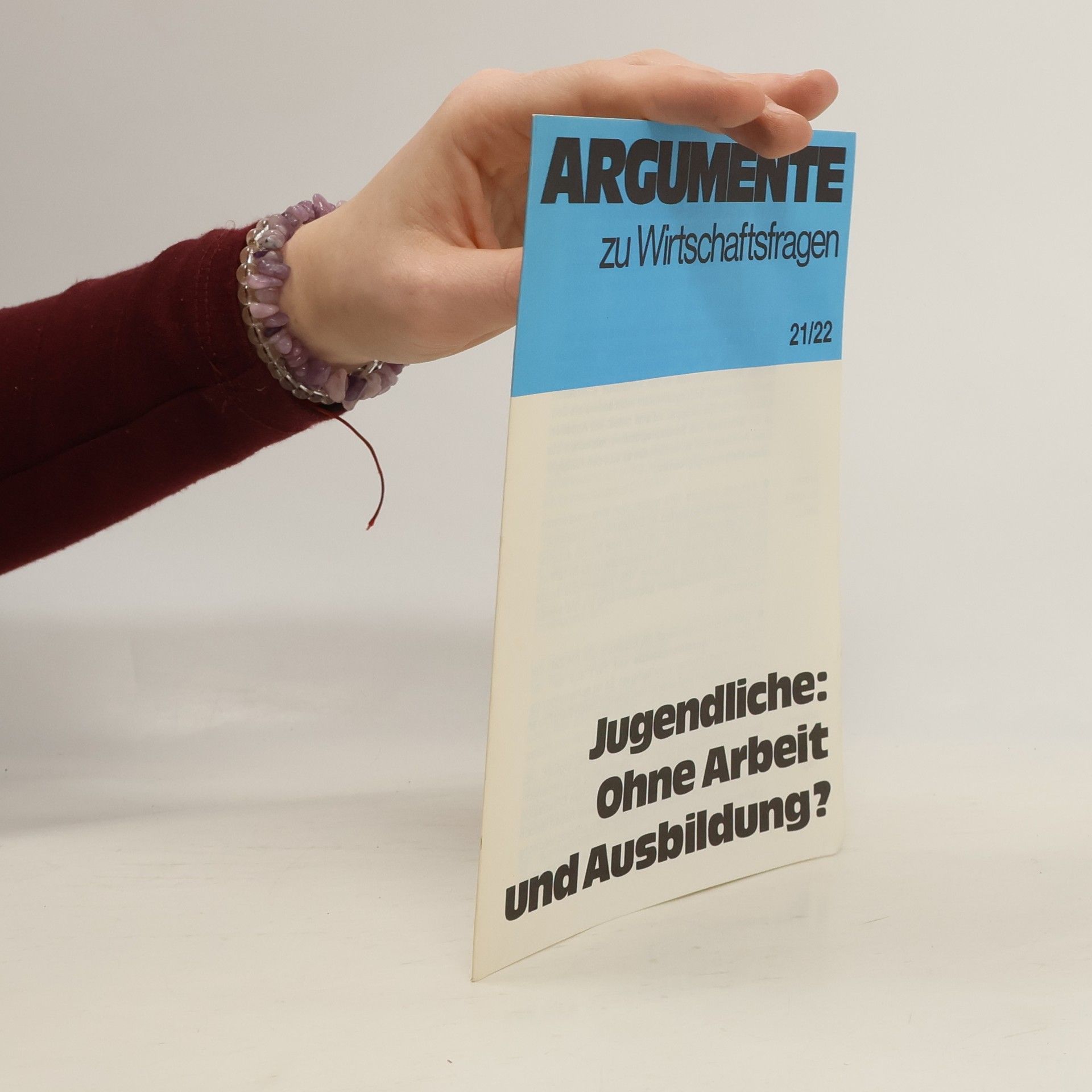 Autorenkollektiv Argumente zu Wirtschaftsfragen 21/22