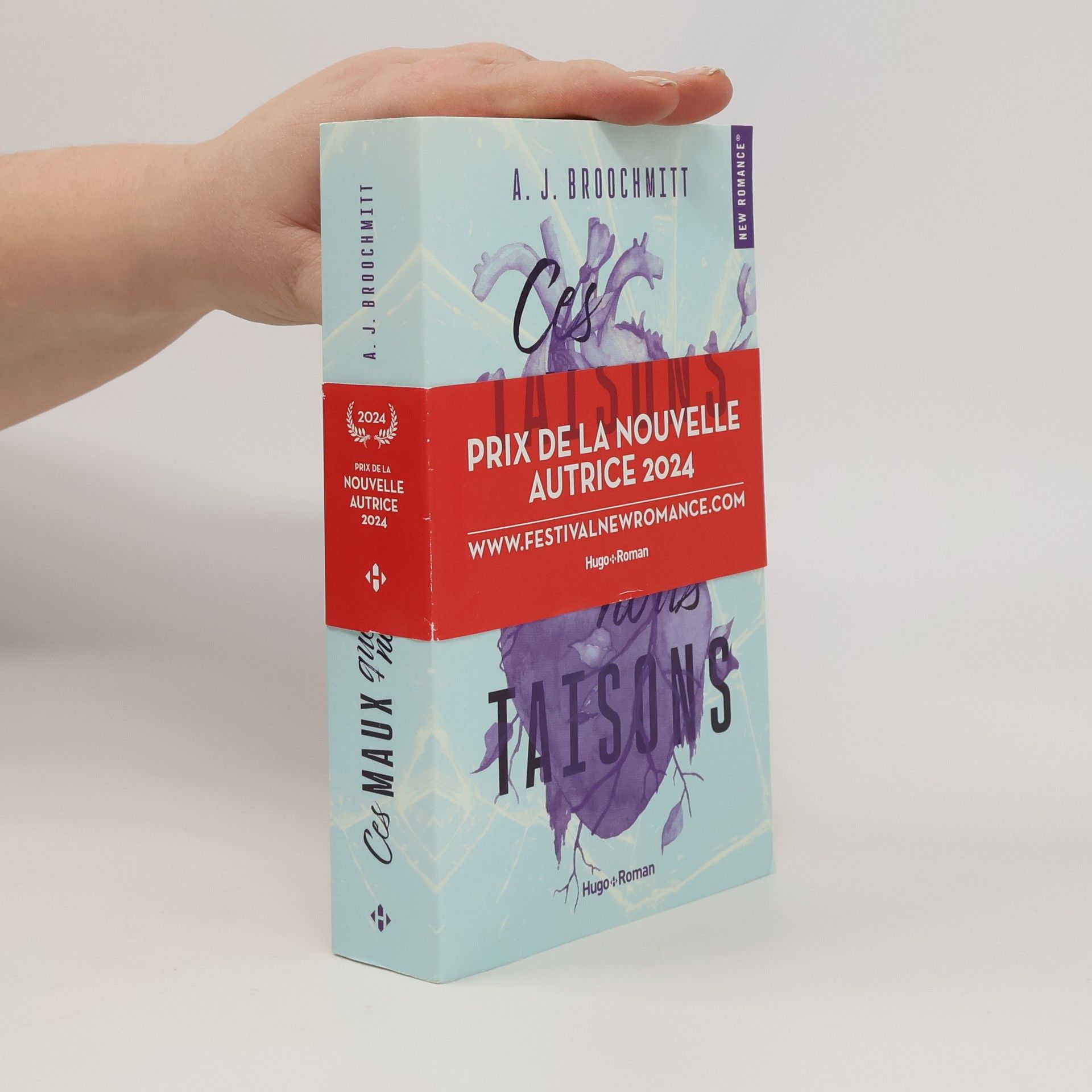 A. J. Broochmitt Ces maux que nous taisons - Prix de la nouvelle autrice 2024