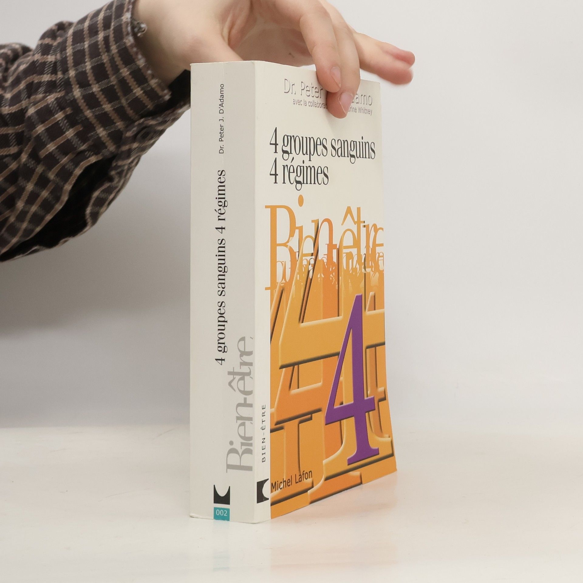 Peter J. D. Adamo 4 groupes sanguins, 4 régimes