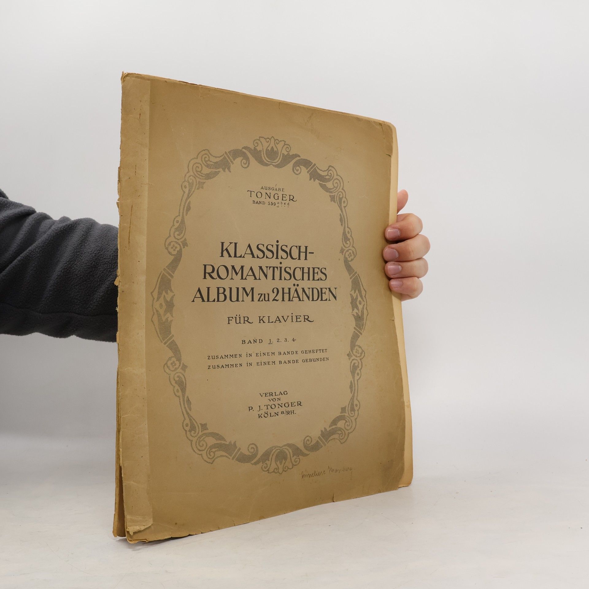 Collectif d'auteurs Klassisch-romantisches album zu 2 Händen. Band 1