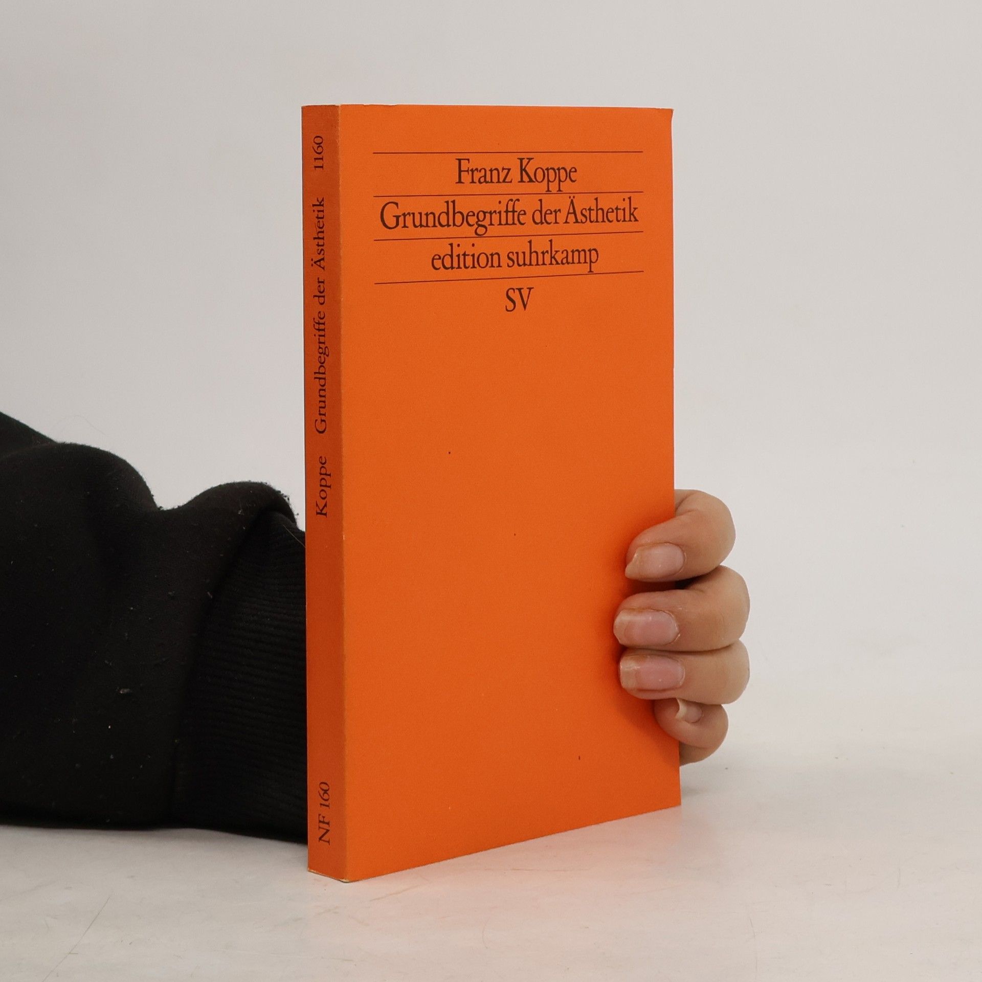 Franz Koppe Edition Suhrkamp: Grundbegriffe der Ästhetik