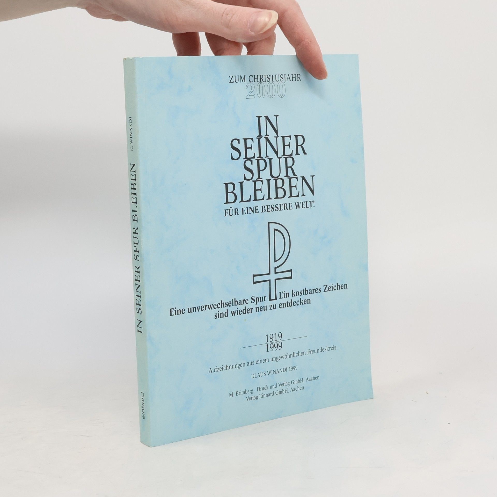 Various authors In seiner Spur Bleiben