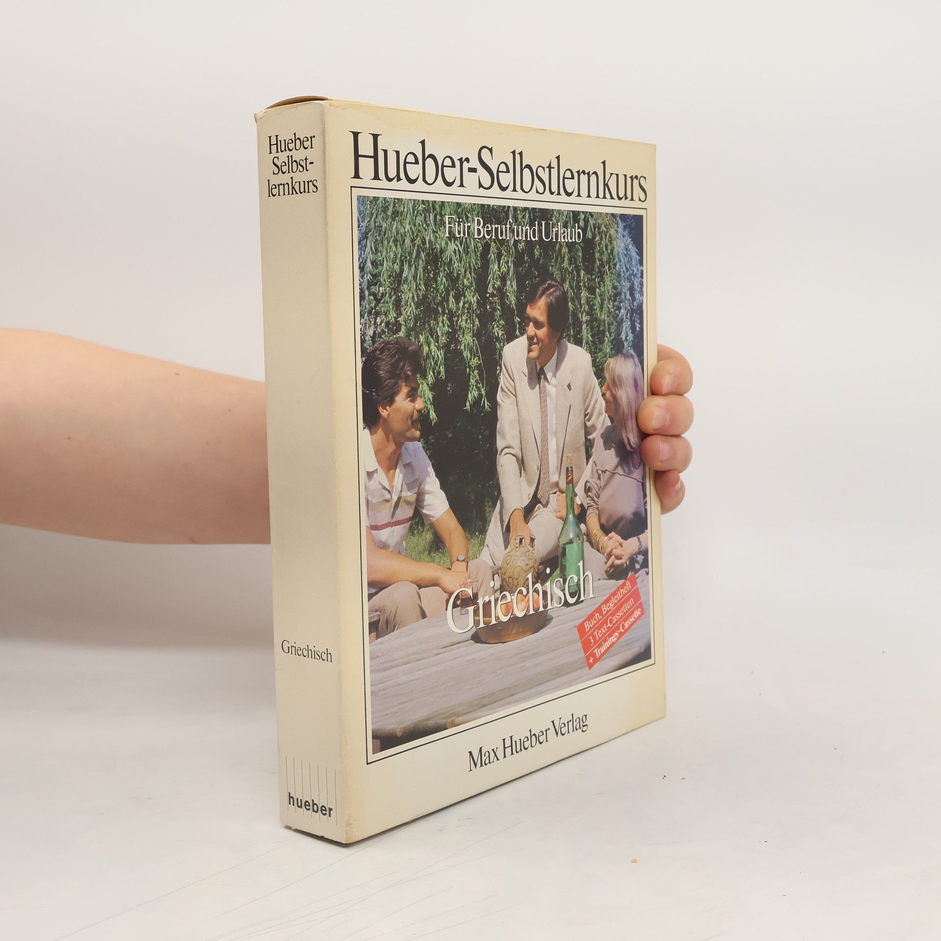 Selbstlernkurs Griechisch: Buch, Begleitheft, 3 Text-Cassetten + Trainings-Cassette