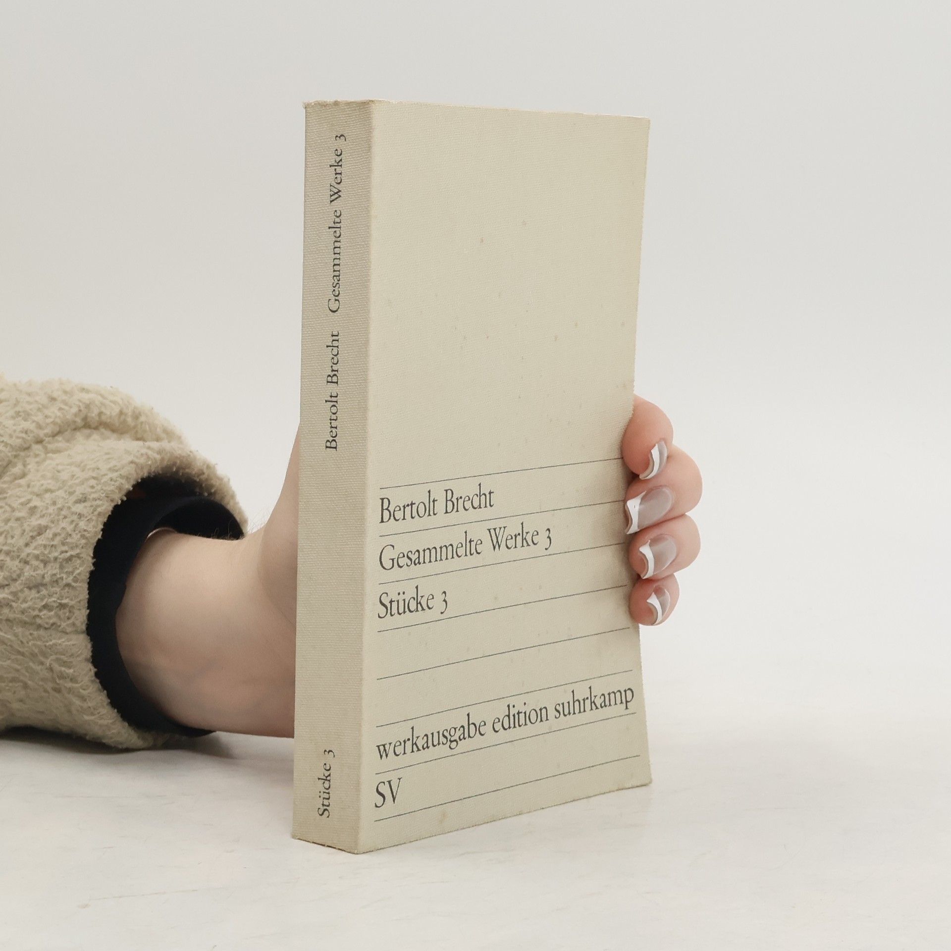 Bertolt Brecht Gesammelte Werke 3. Stücke 3