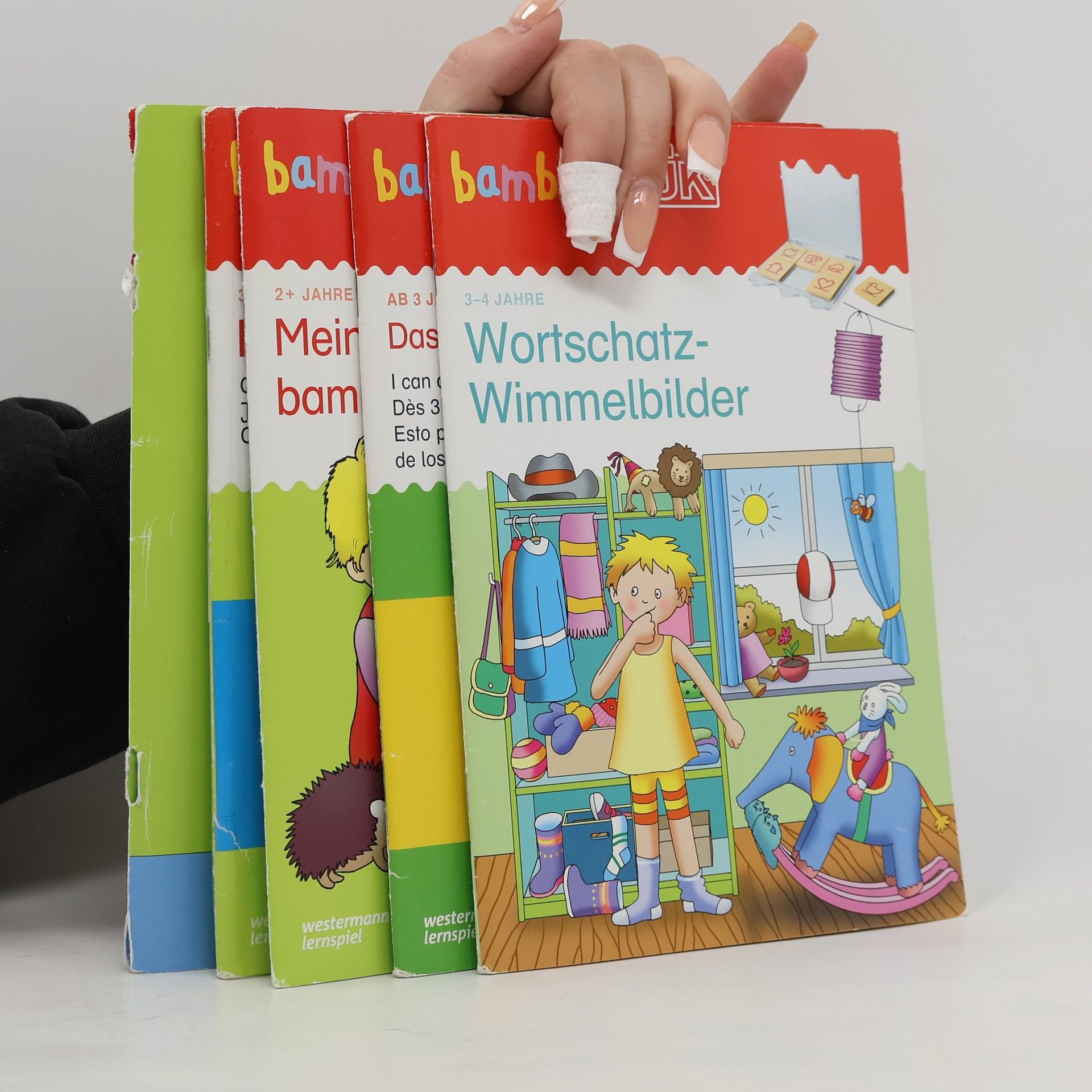 Michael Junga Konzentrationsspiele 1. Mein allererstes bambinoLÜK. Wortschatz-Wimmelbilder. Das kann ich mit 2! Das kann ich mit 3!