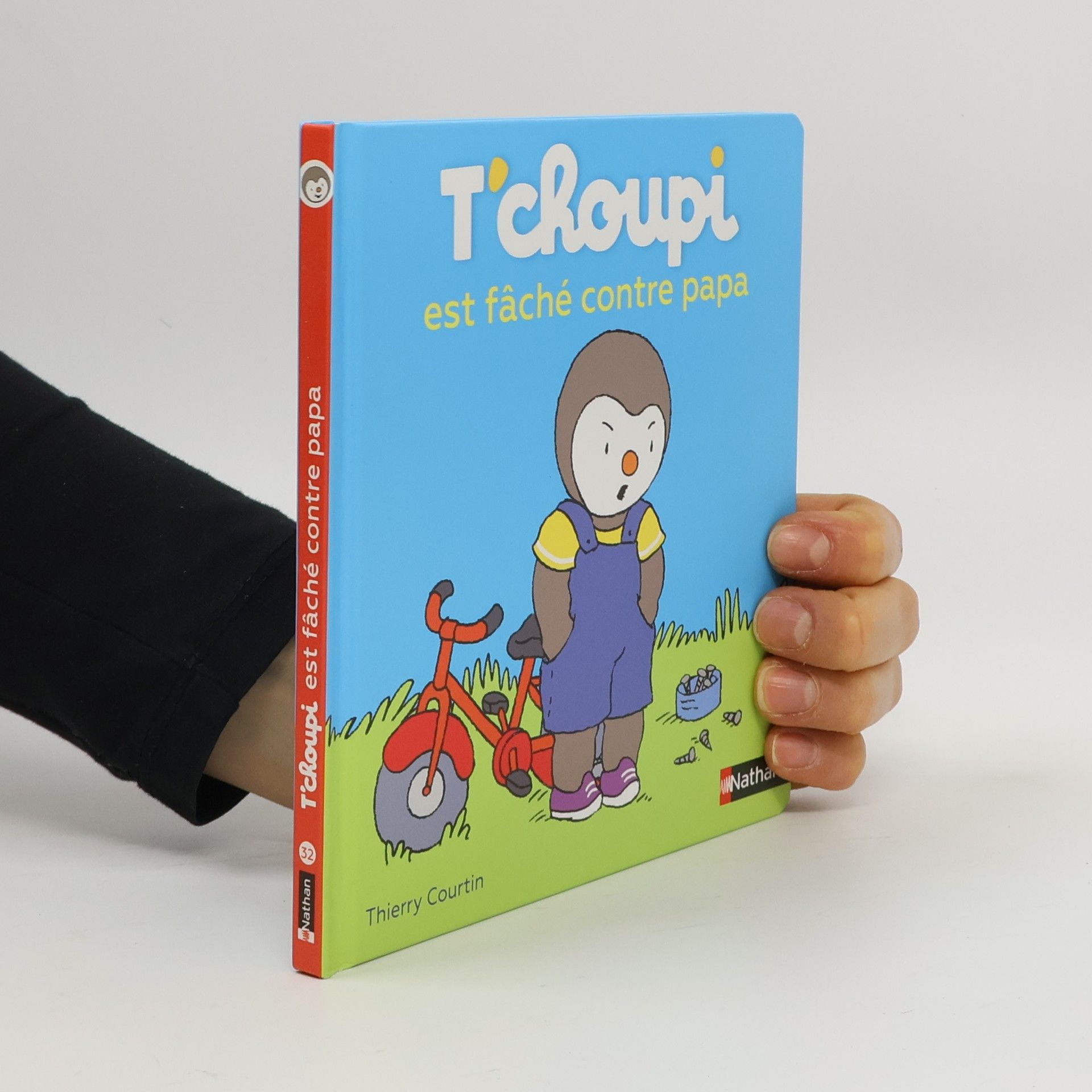 Thierry Courtin T'choupi est fâché contre papa