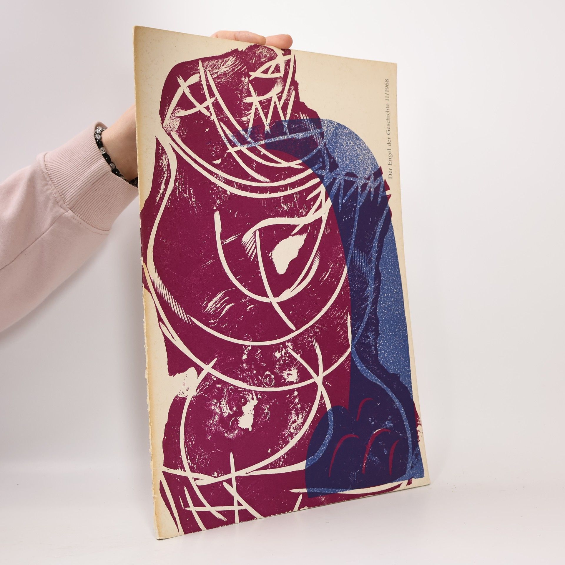 HAP Grieshaber Der Engel der Geschichte 11/1968