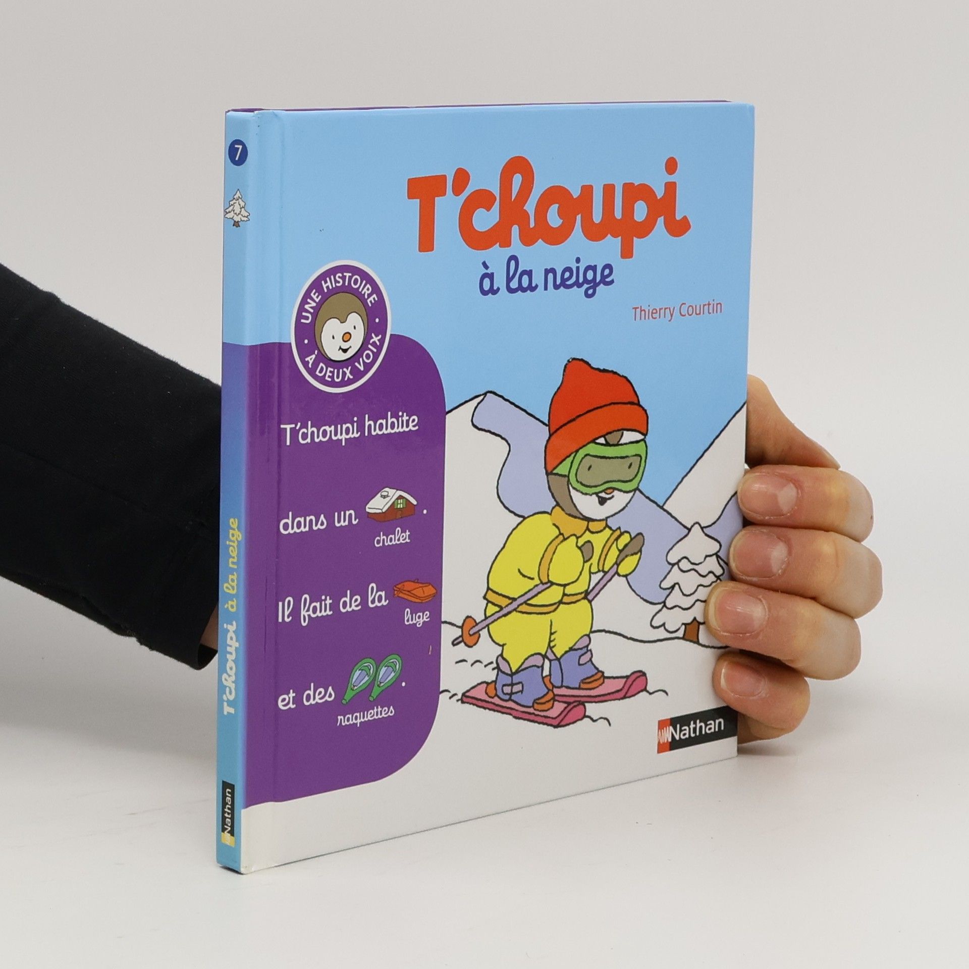 Thierry Courtin T'choupi à la neige