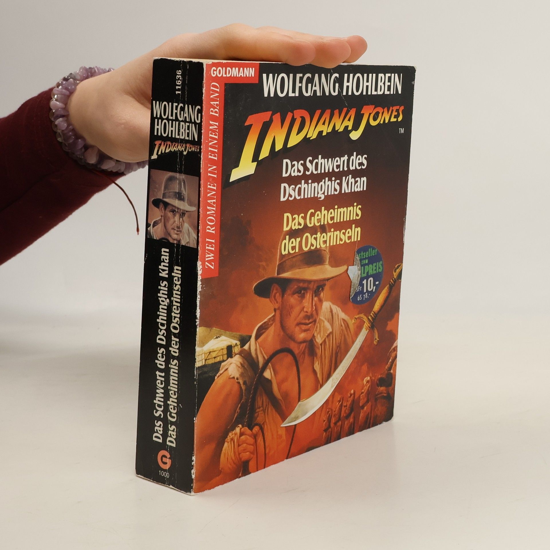 Wolfgang Hohlbein Indiana Jones und das Schwert des Dschingis Khan. Indiana Jones und das Geheimnis der Osterinseln