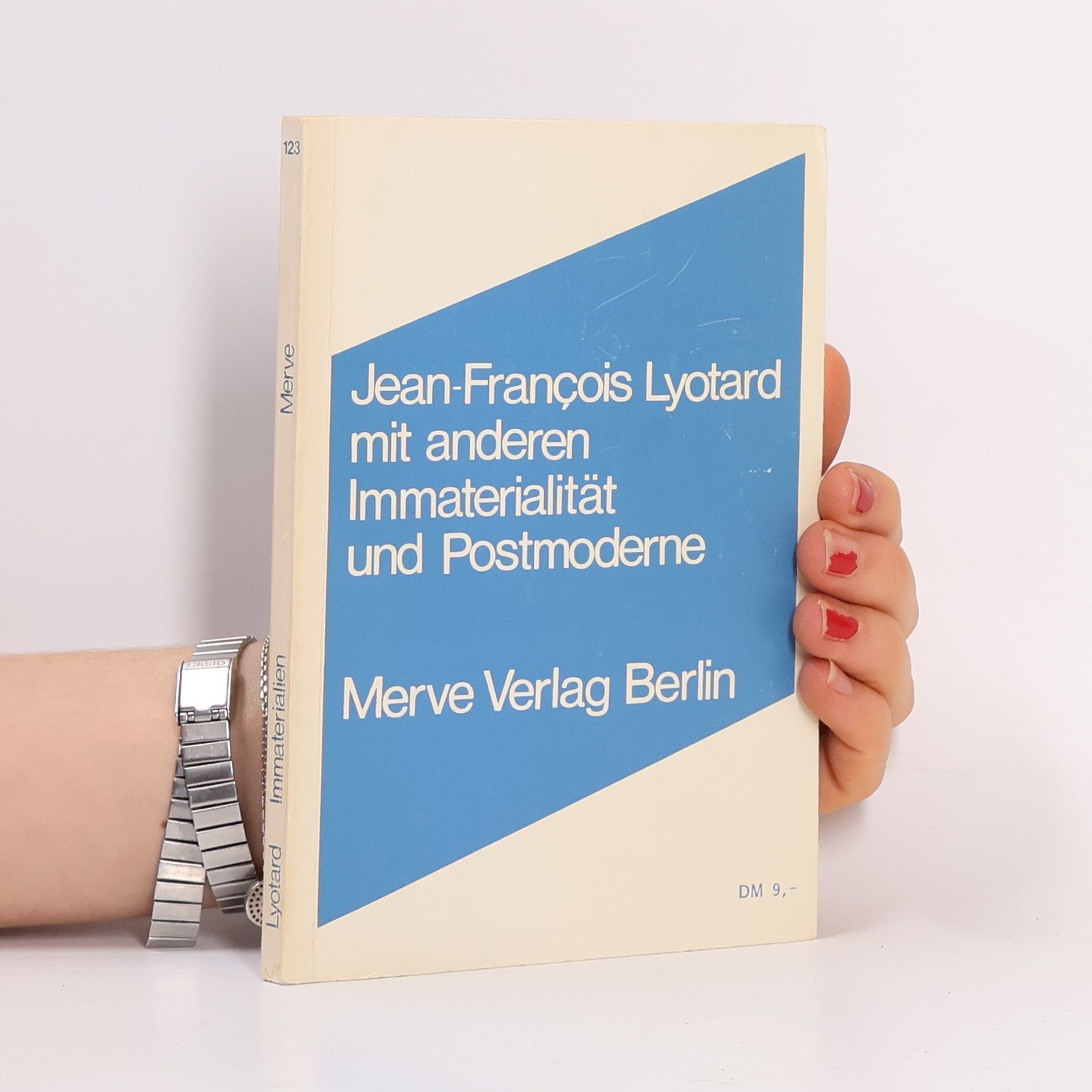 Jean-François Lyotard Immaterialität und Postmoderne