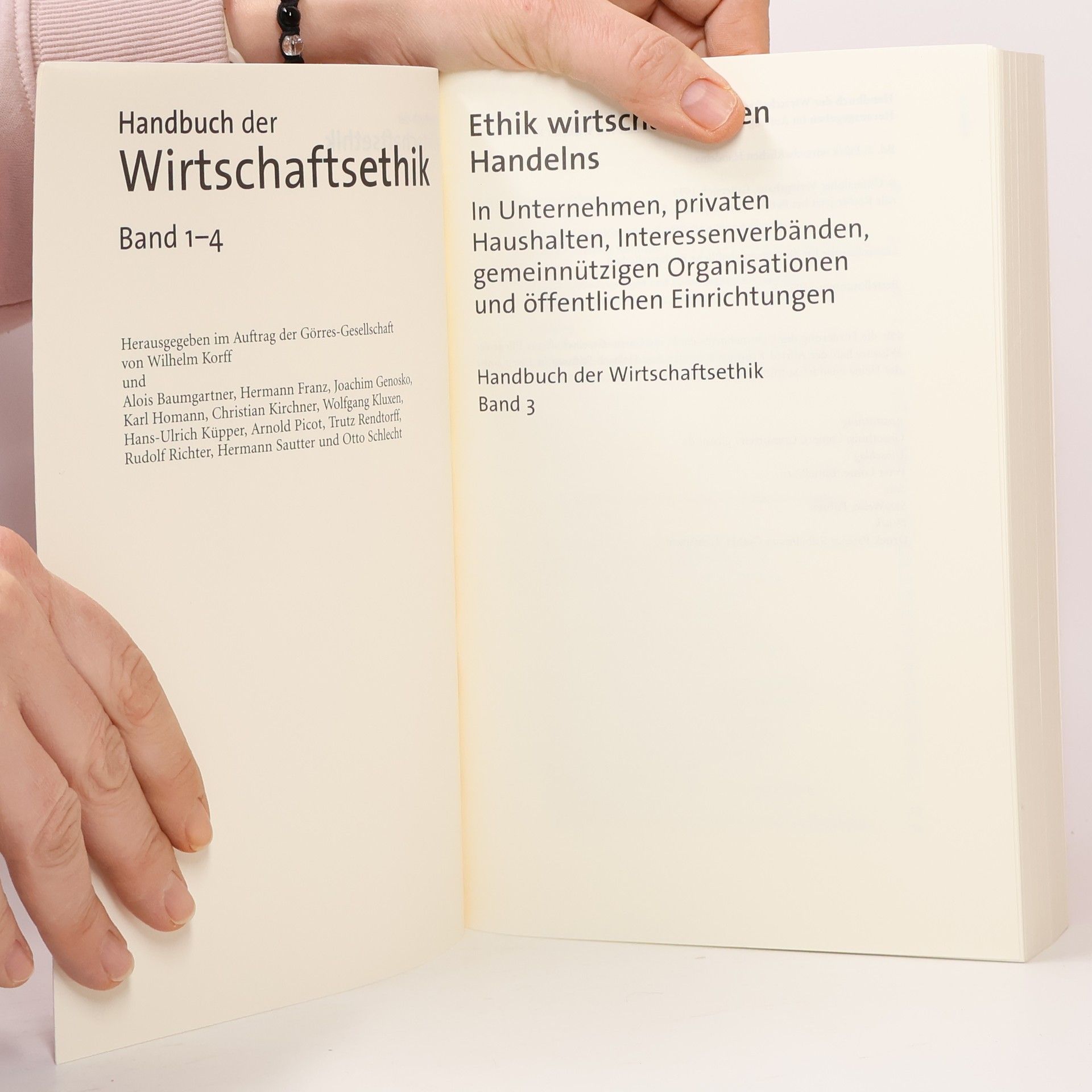 Autorenkollektiv Handbuch der Wirtschaftsethik.