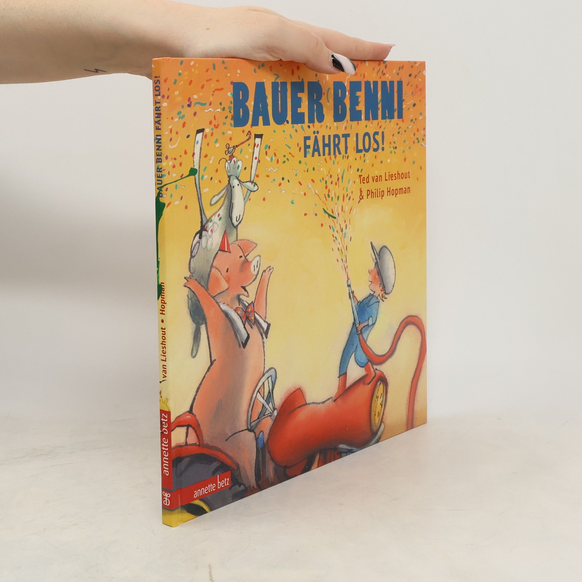 Ted van Lieshout Bauer Benni fährt los