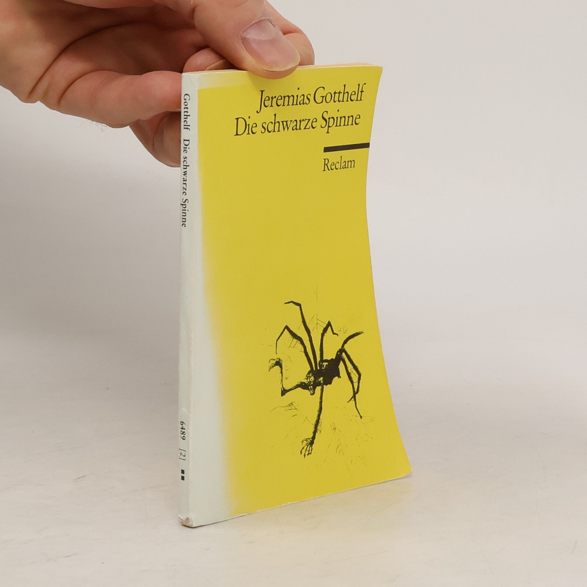 Jeremias Gotthelf Die schwarze Spinne