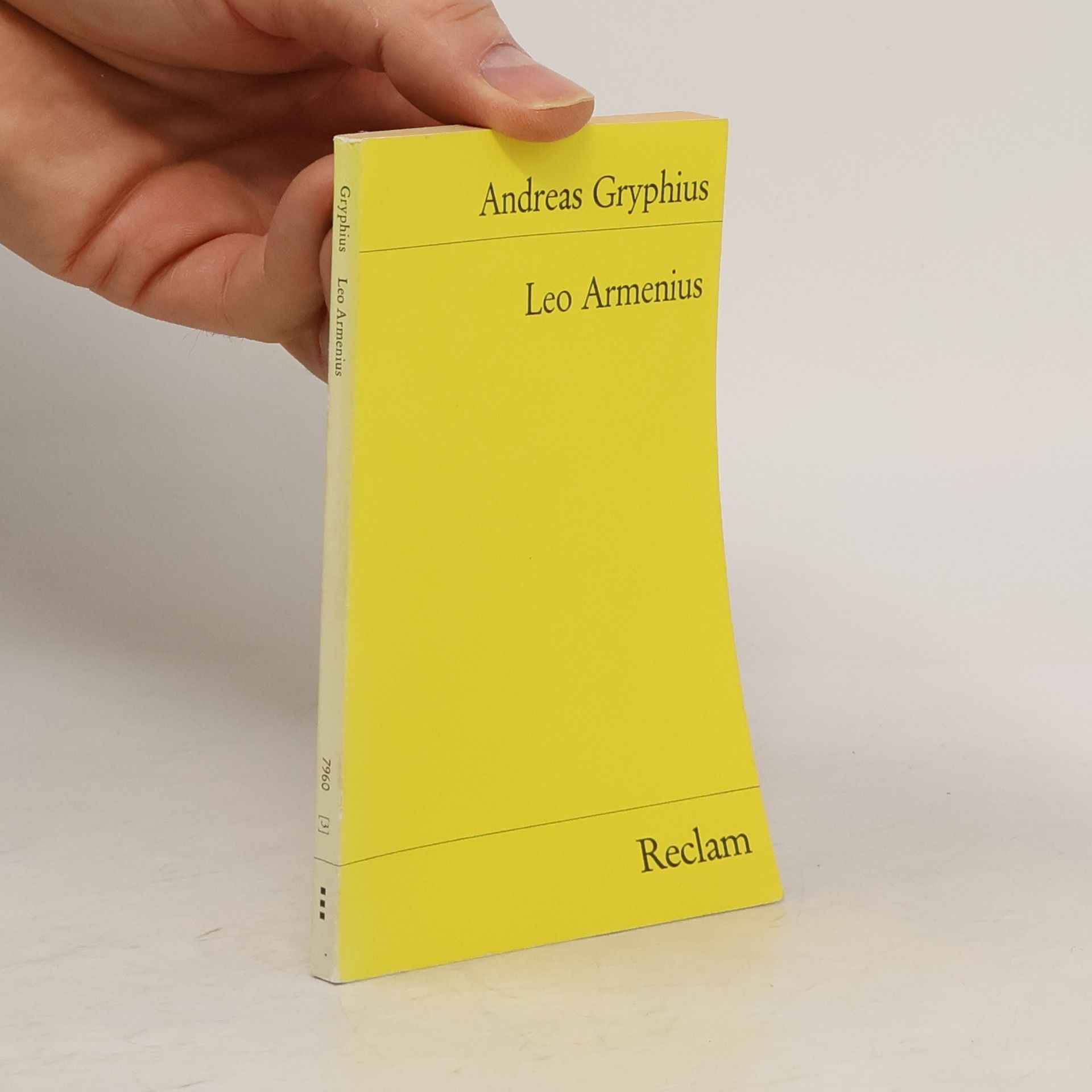Andreas Gryphius Leo Armenius