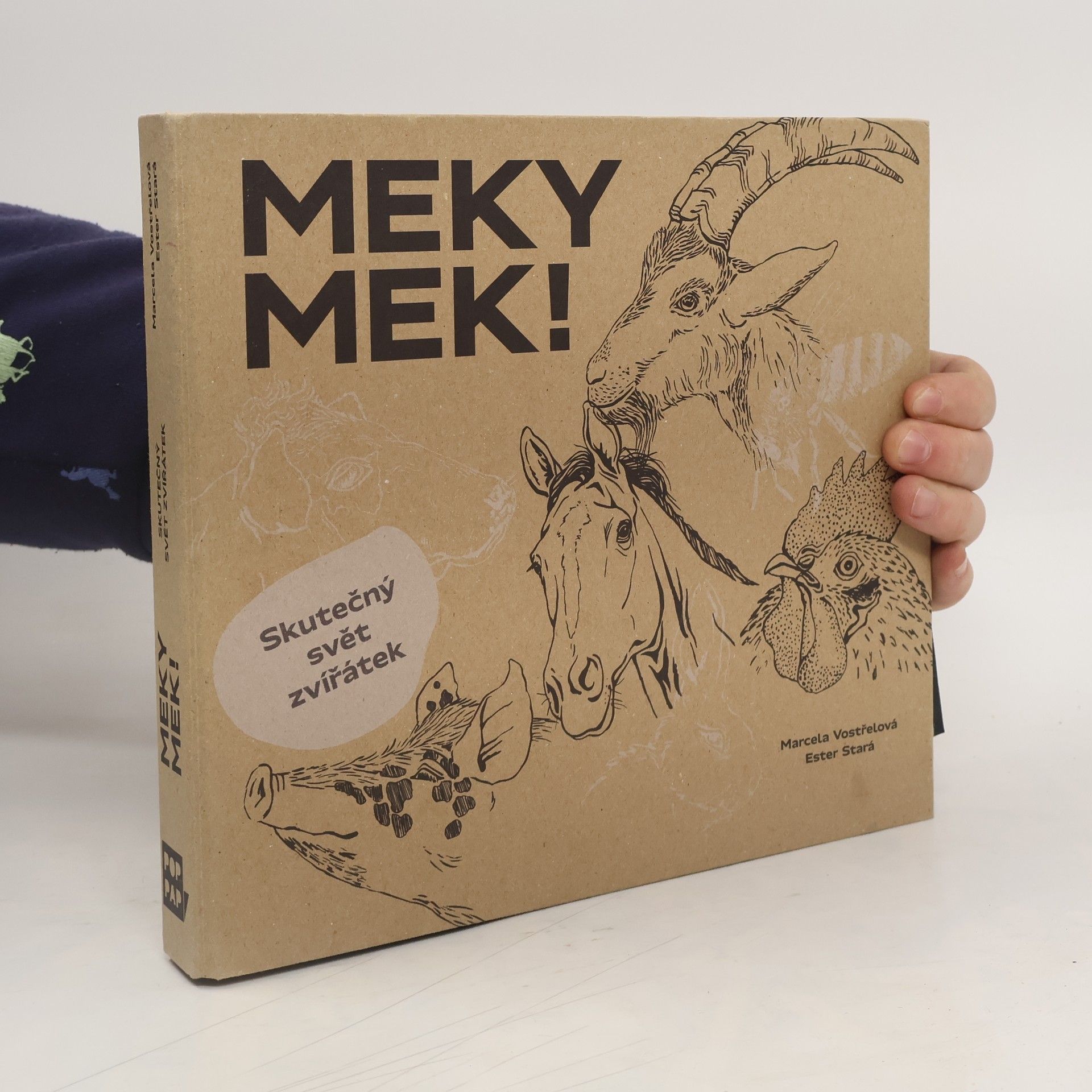 Marcela Vostřelová Meky mek! : Skutečný svět zvířátek