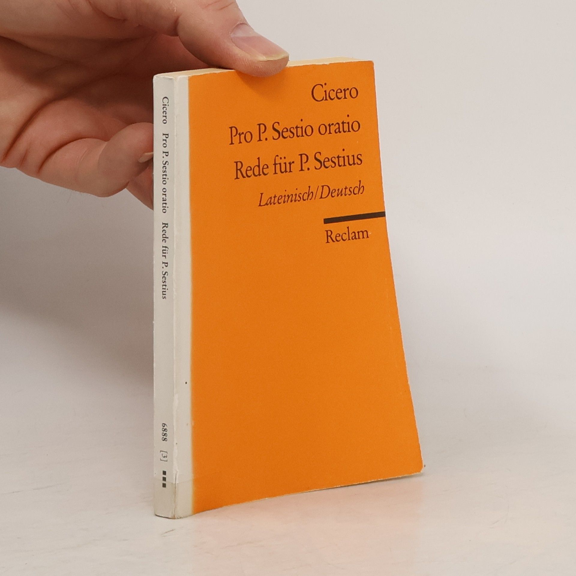 Marcus Tullius Cicero Pro P. Sestio oratio