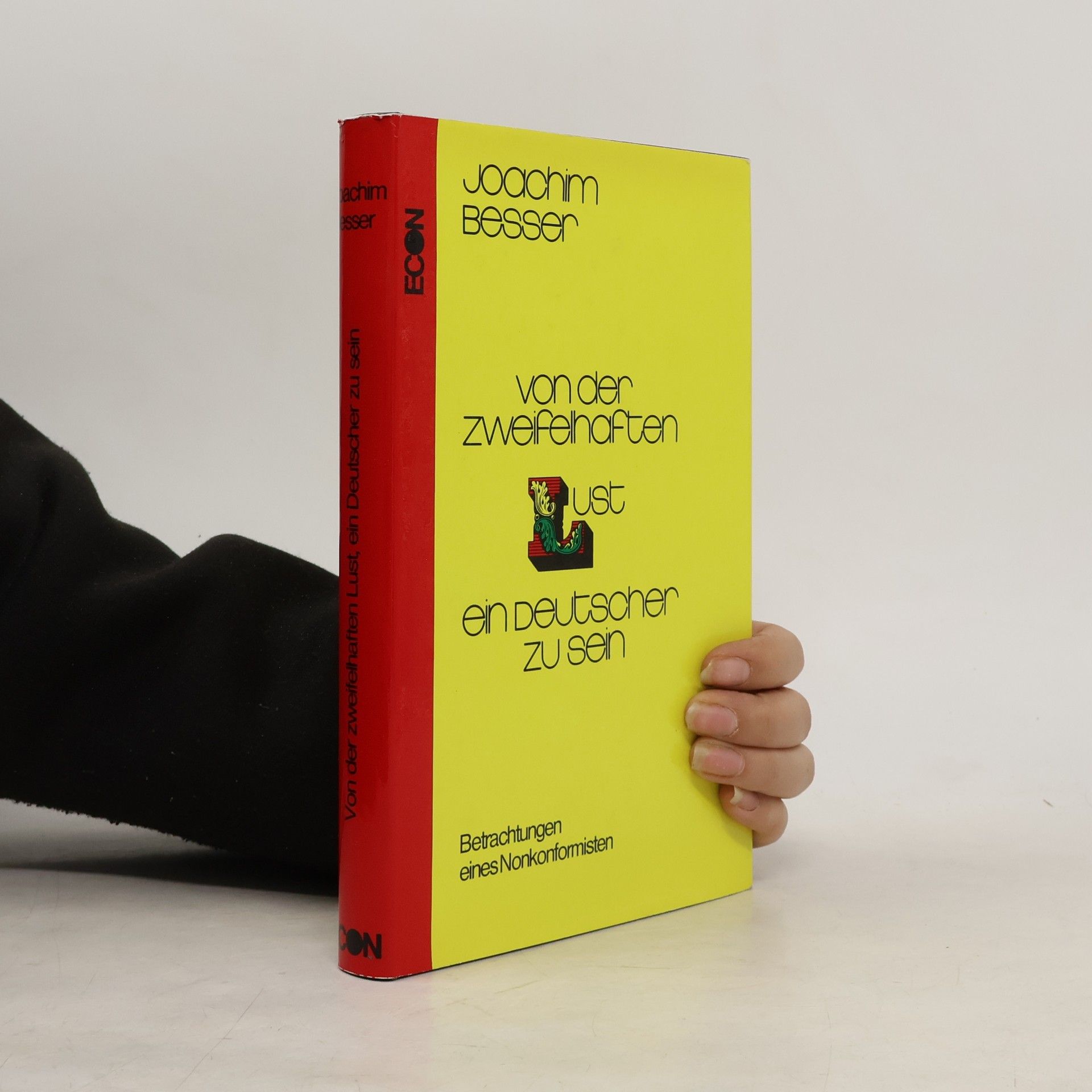 Von der zweifelhaften Lust, ein Deutscher zu sein