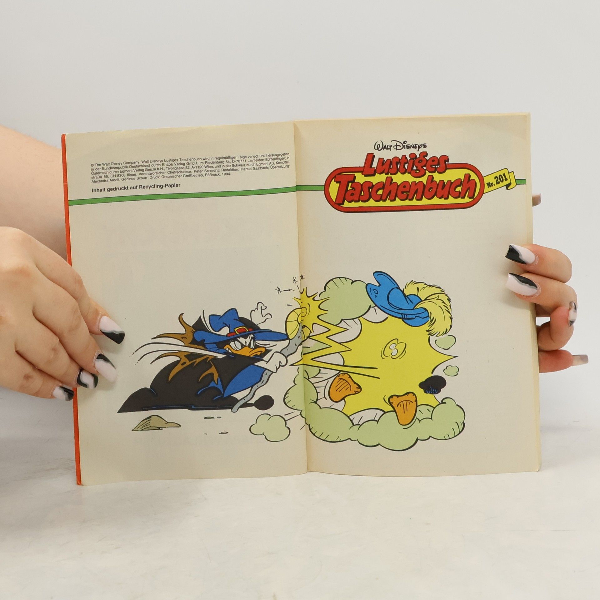 Walt Disney Lustiges Taschenbuch 201. Das Hexenlicht