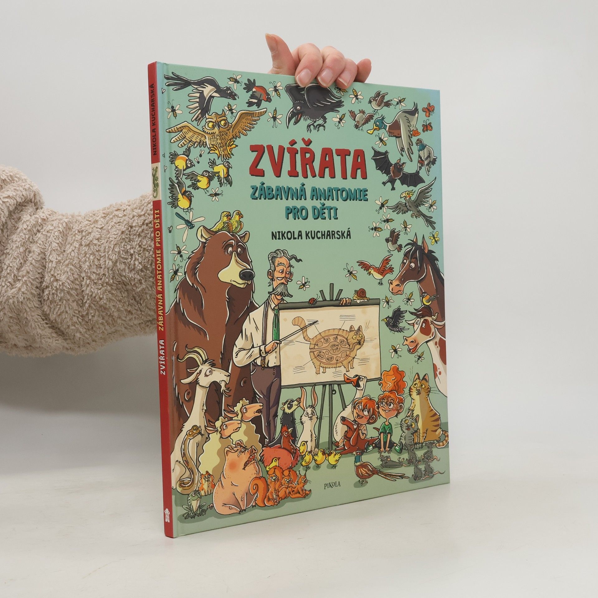 Zvířata: Zábavná anatomie pro děti