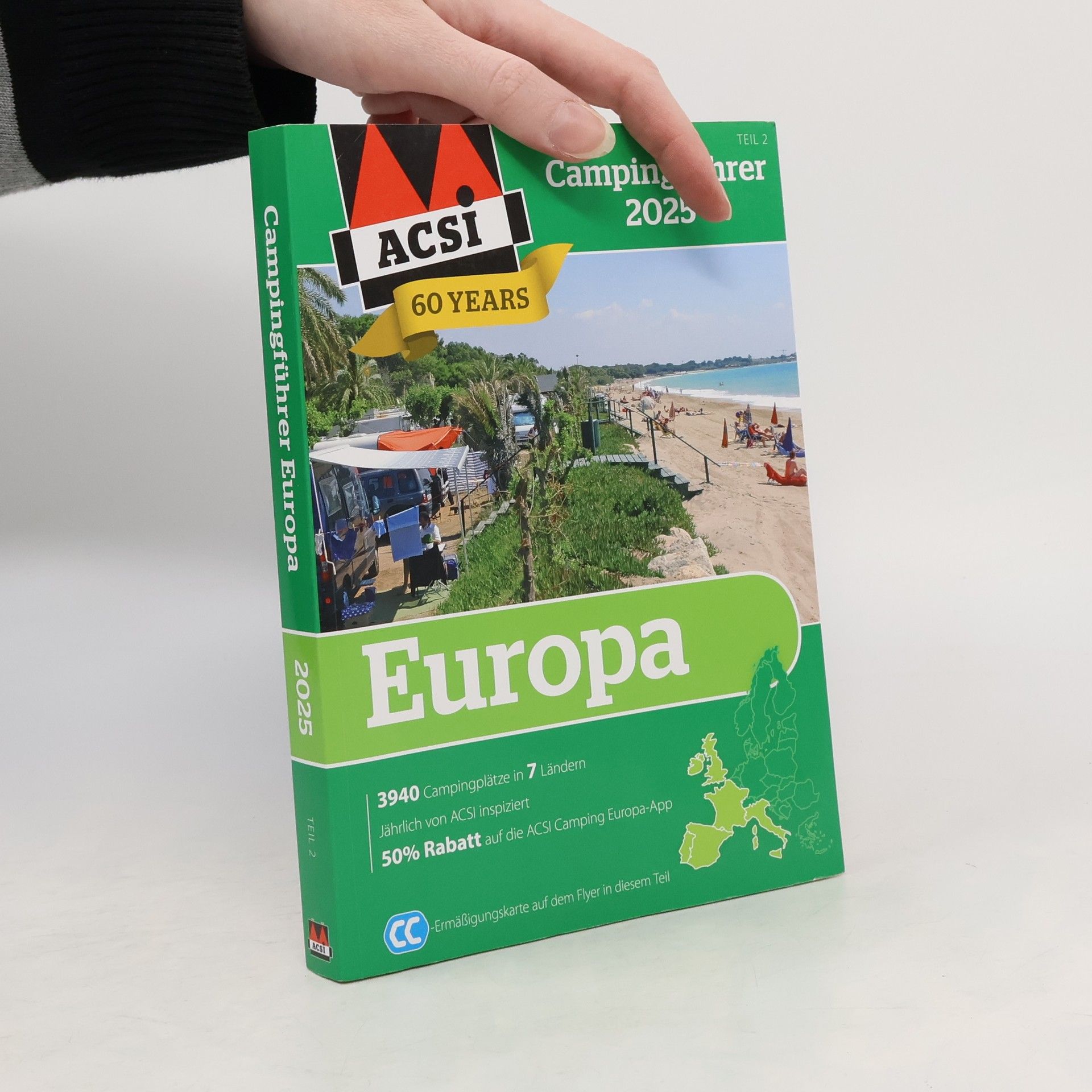 Autores varios ACSI Campingführer Europa 2025