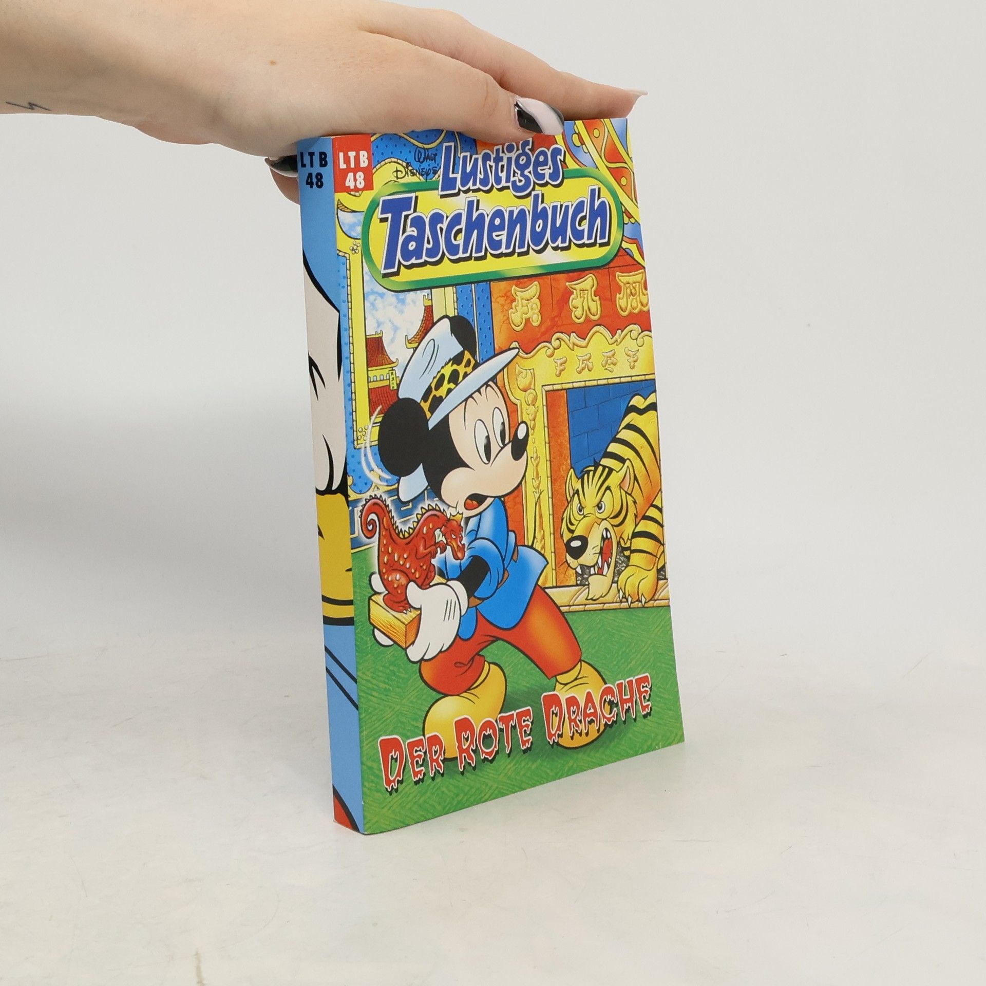 Autorenkollektiv Lustiges Taschenbuch 48. Der rote drache