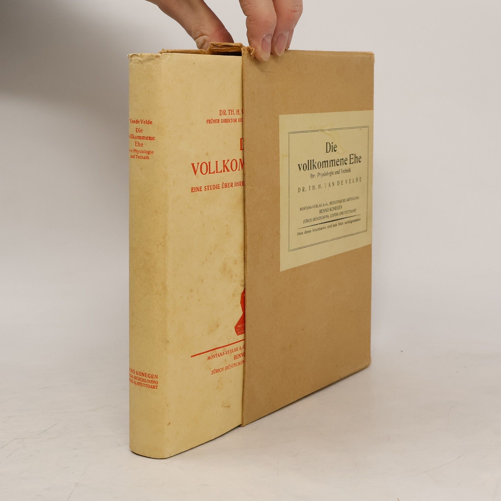 Van de Velde Die vollkommene Ehe