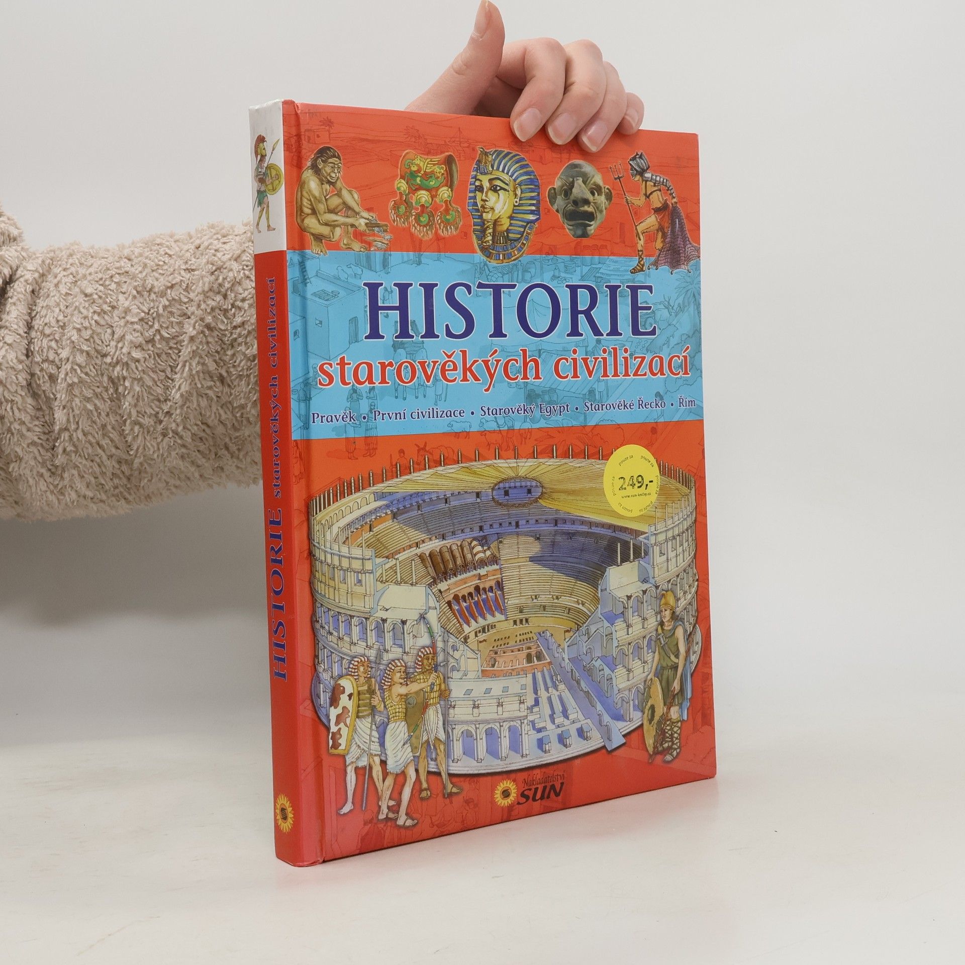 Michele Angelico Historie starověkých civilizací. Pravěk, první civilizace, starověký Egypt, starověké Řecko, Řím