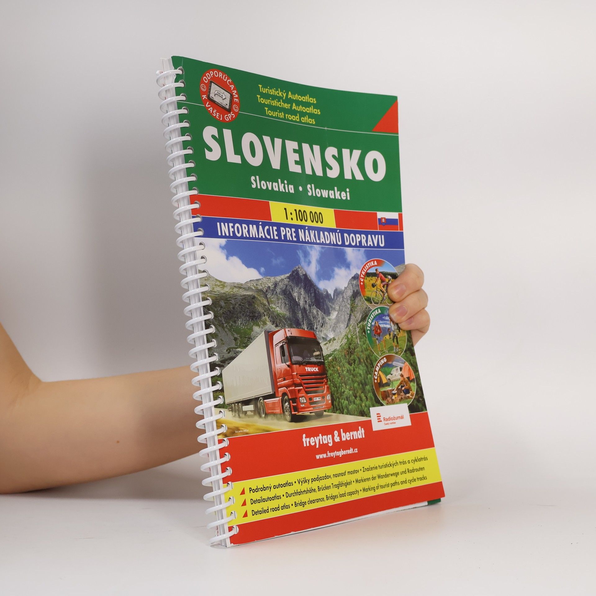 Various authors Turistický autoatlas Slovensko. Touristischer Autoatlas Slovakia. Tourist Road Atlas Slowakei