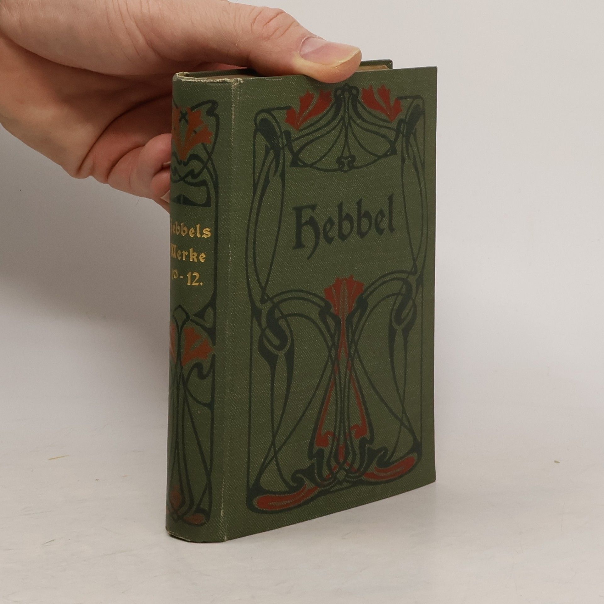 Friedrich Hebbel Sämtliche Werke 10-12.