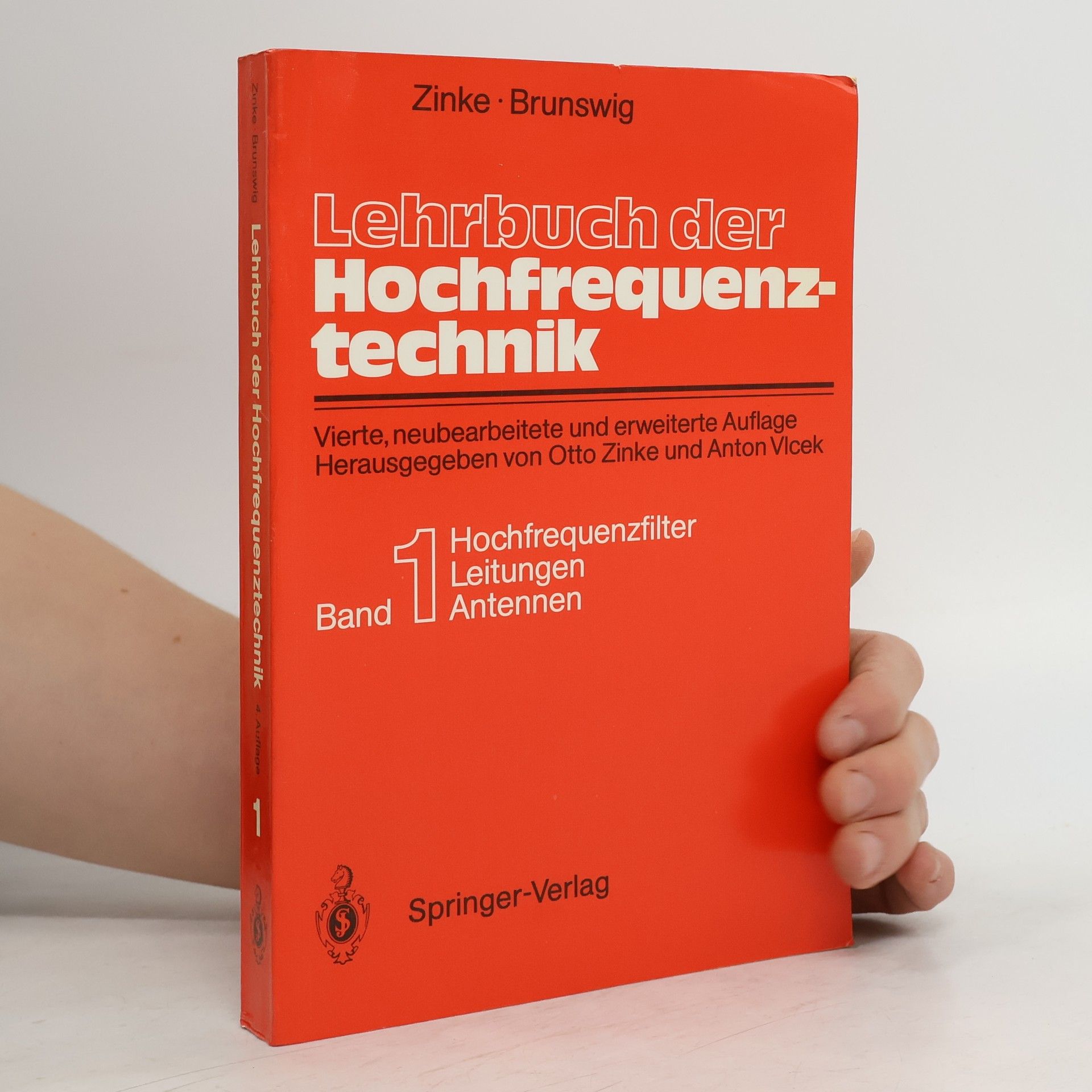 Otto Zinke Lehrbuch der Hochfrequenztechnik 1