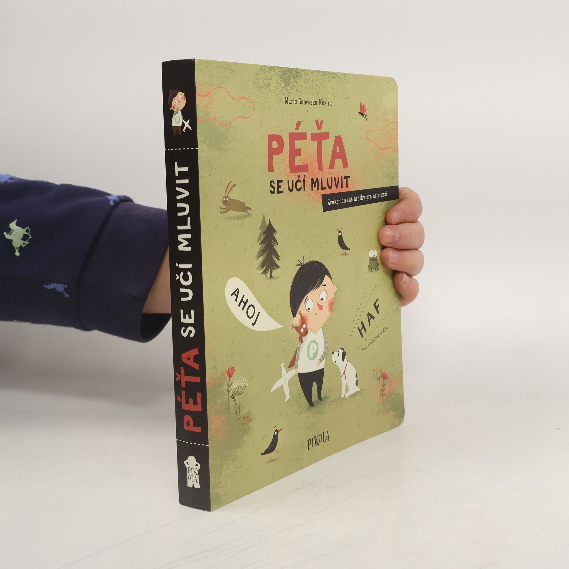 Péťa se učí mluvit