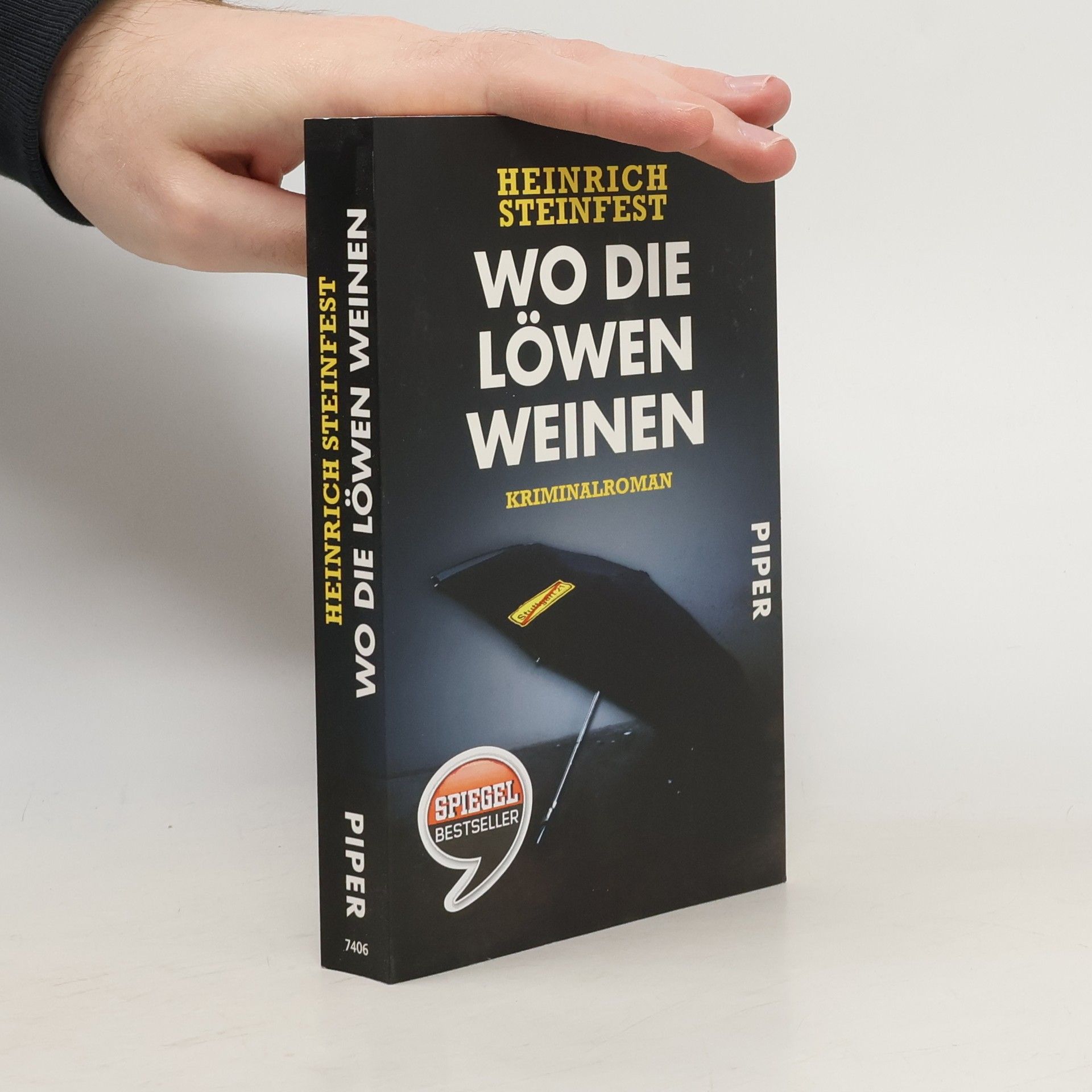 Heinrich Steinfest Wo die Löwen weinen