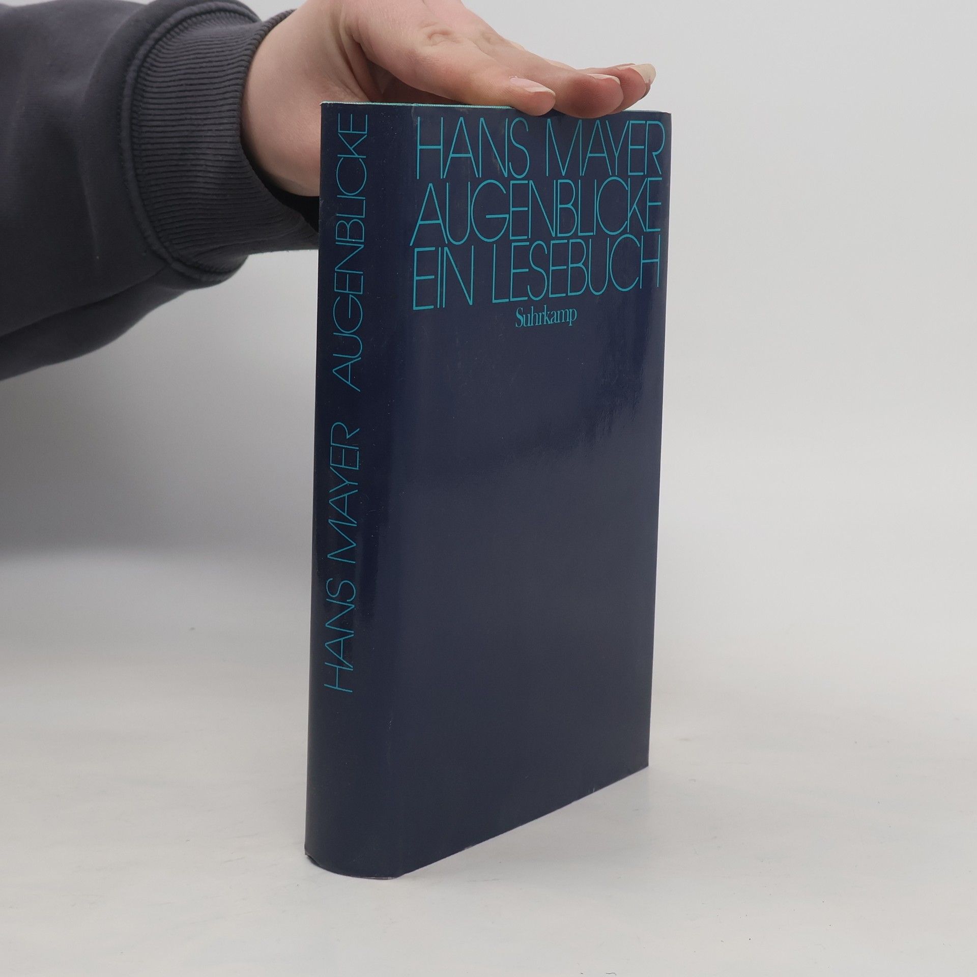 Hans Mayer Augenblicke. Ein Lesebuch