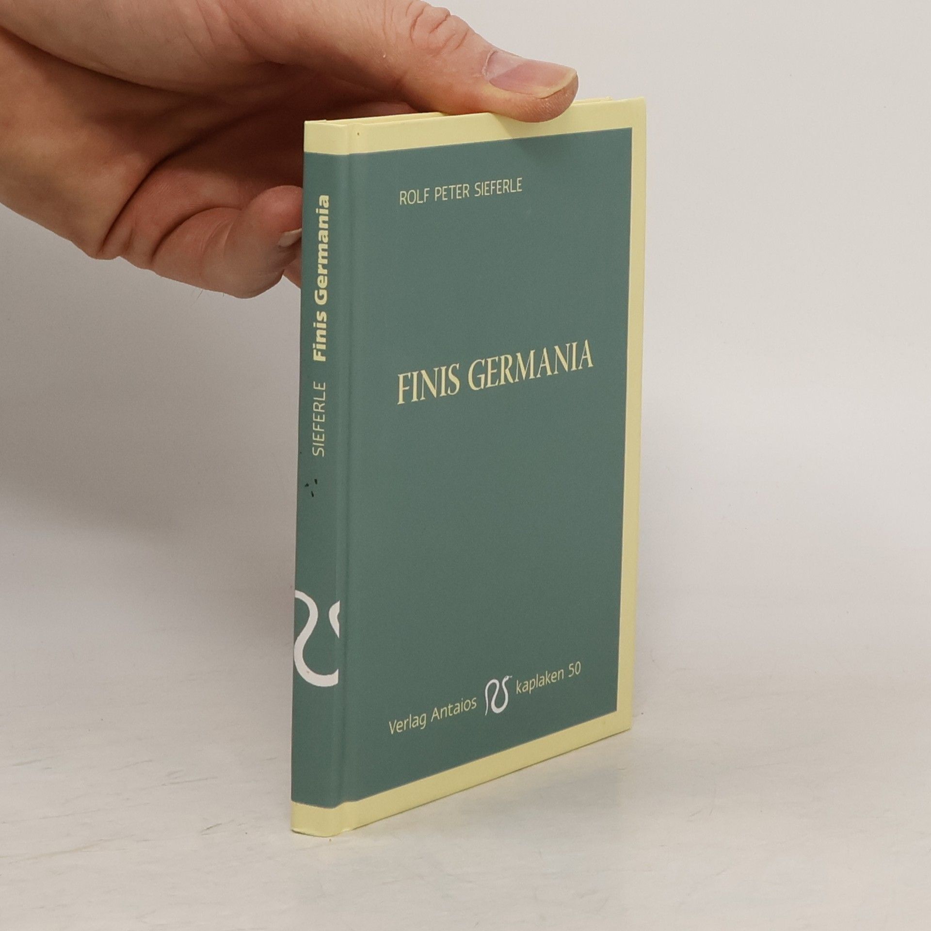 Rolf Peter Sieferle Finis Germania